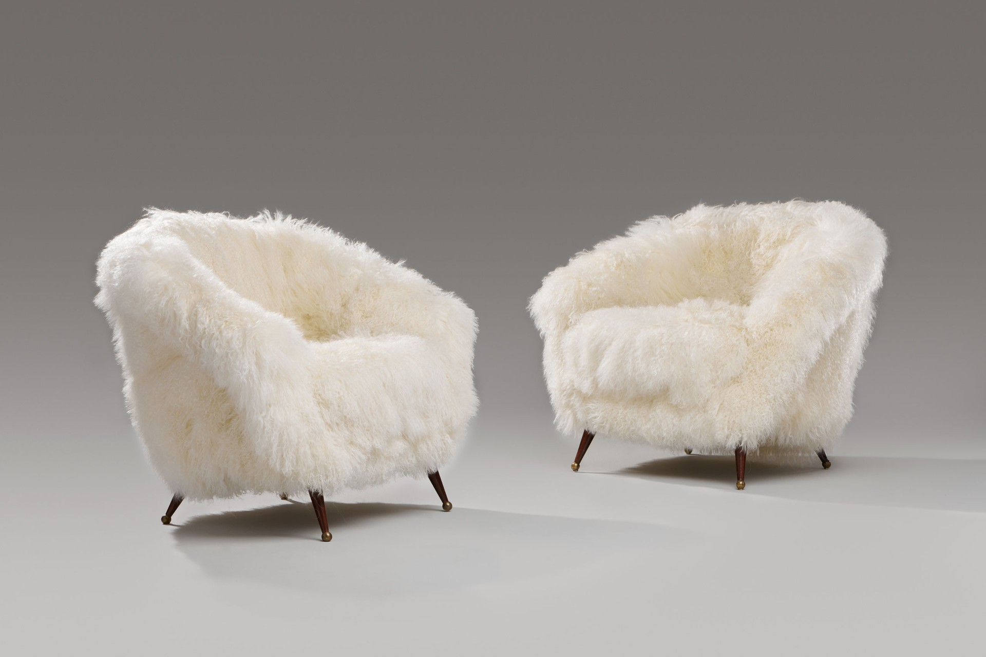 Pair of 'Tellus' Lounge Chairs