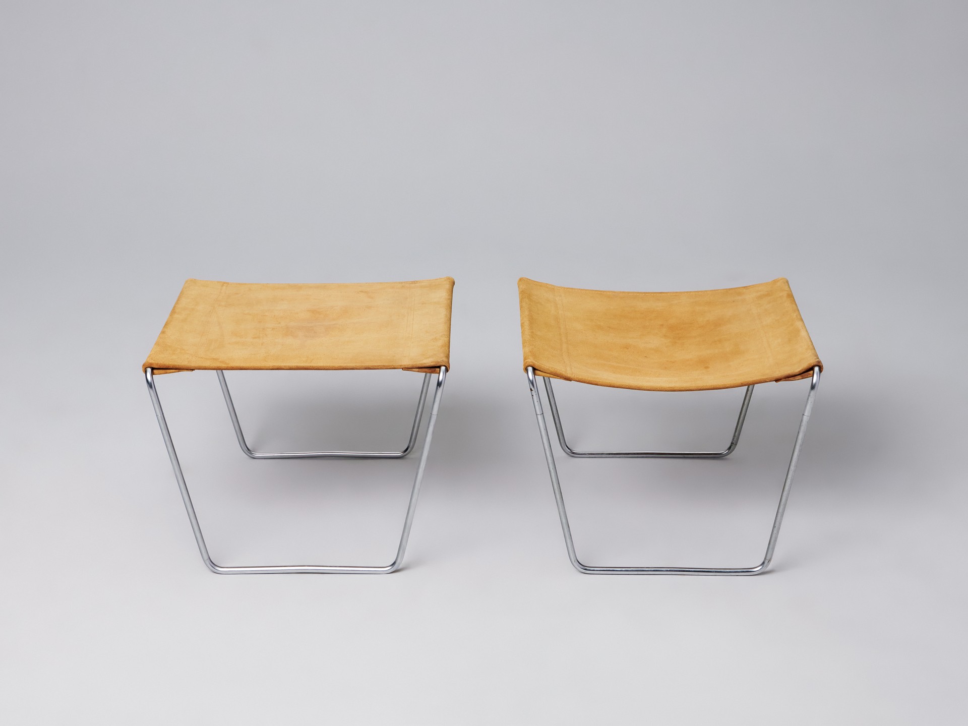 Pair of Lounge Chairs and Ottoman image 7