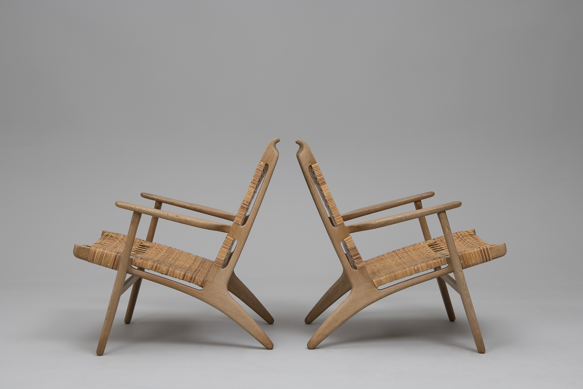 Pair of Armchairs, Model no. 'CH-27'