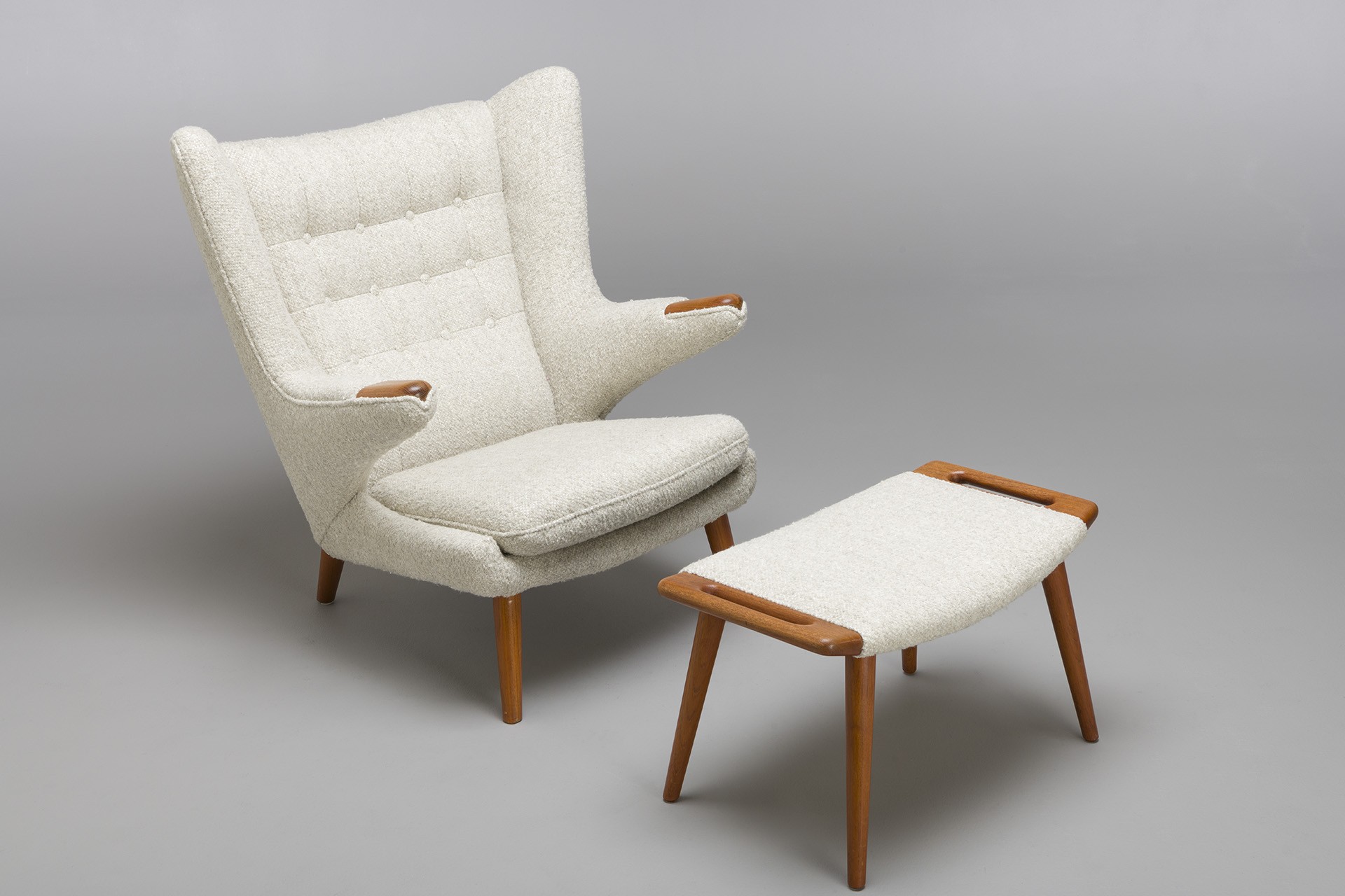 'Papa Bear' Armchair and Stool image 5