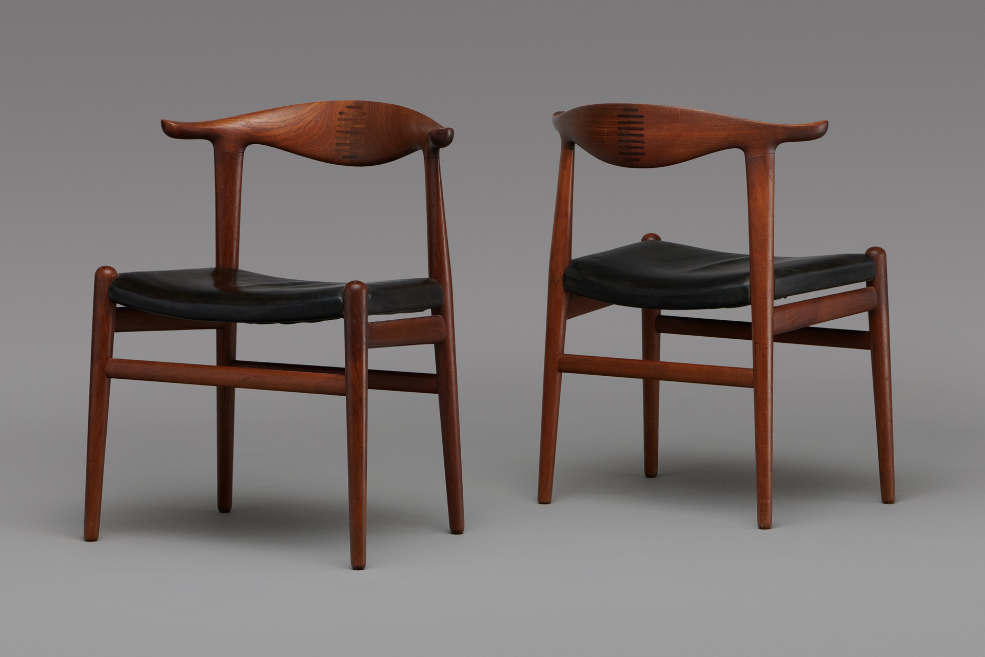 Set of Four 'Cowhorn' Dining Chairs image 2