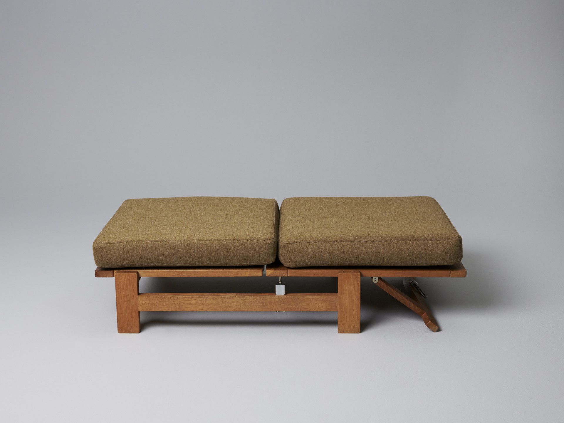 Pair of Convertible Lounge Chairs image 7