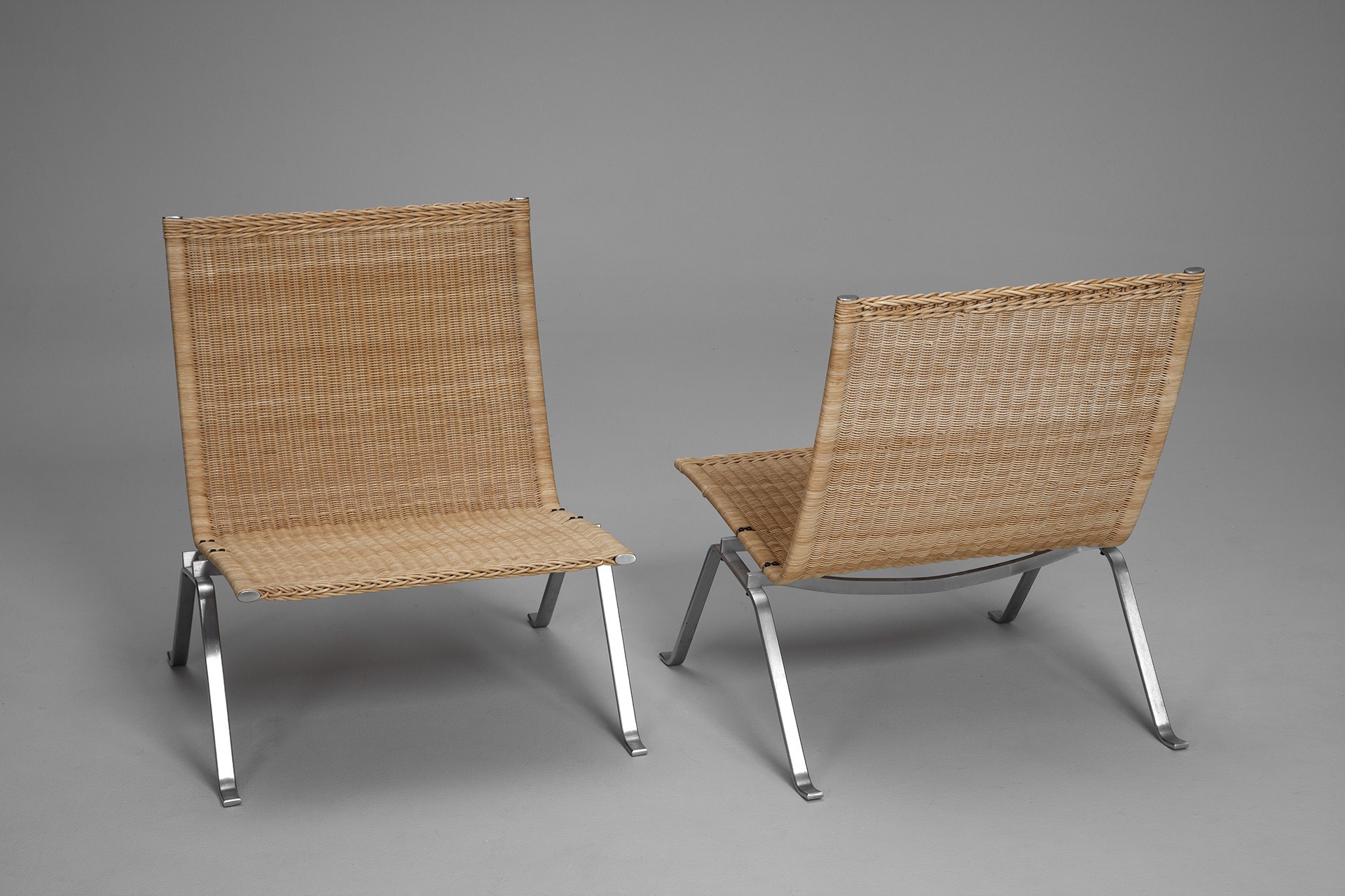 Pair of "PK-22" Chairs image 2