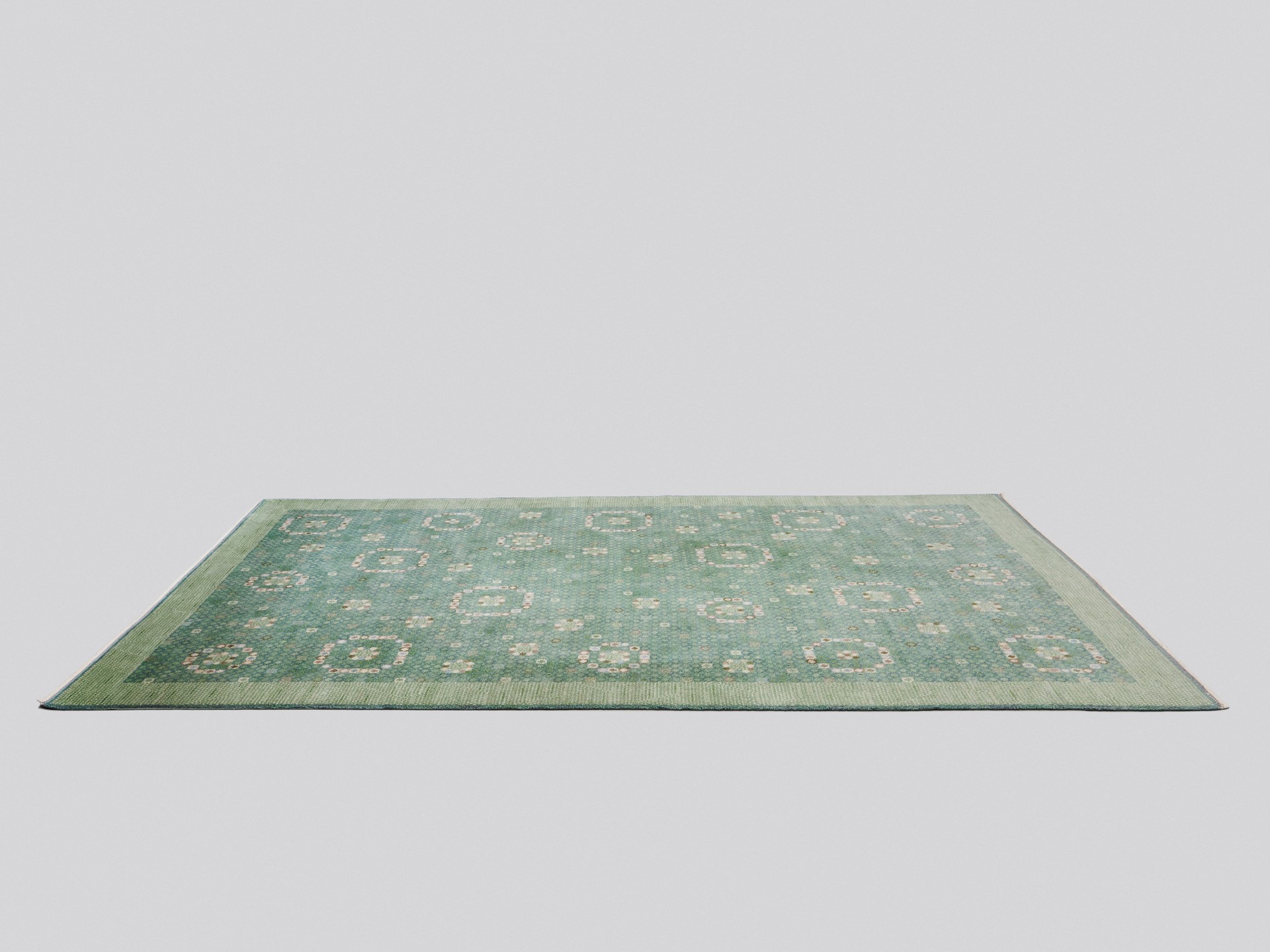 Carpet 'Bankrabatten, grön' image 2