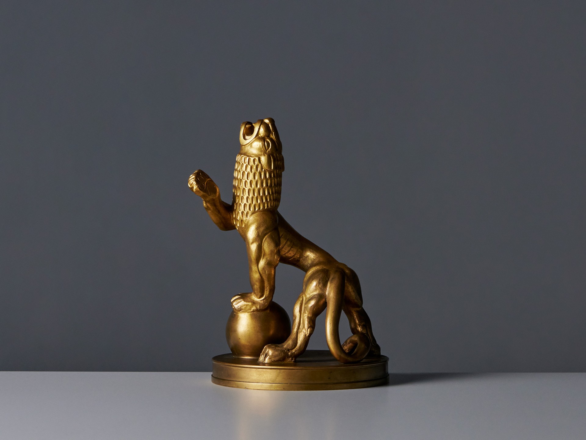Rare Lion Sculpture