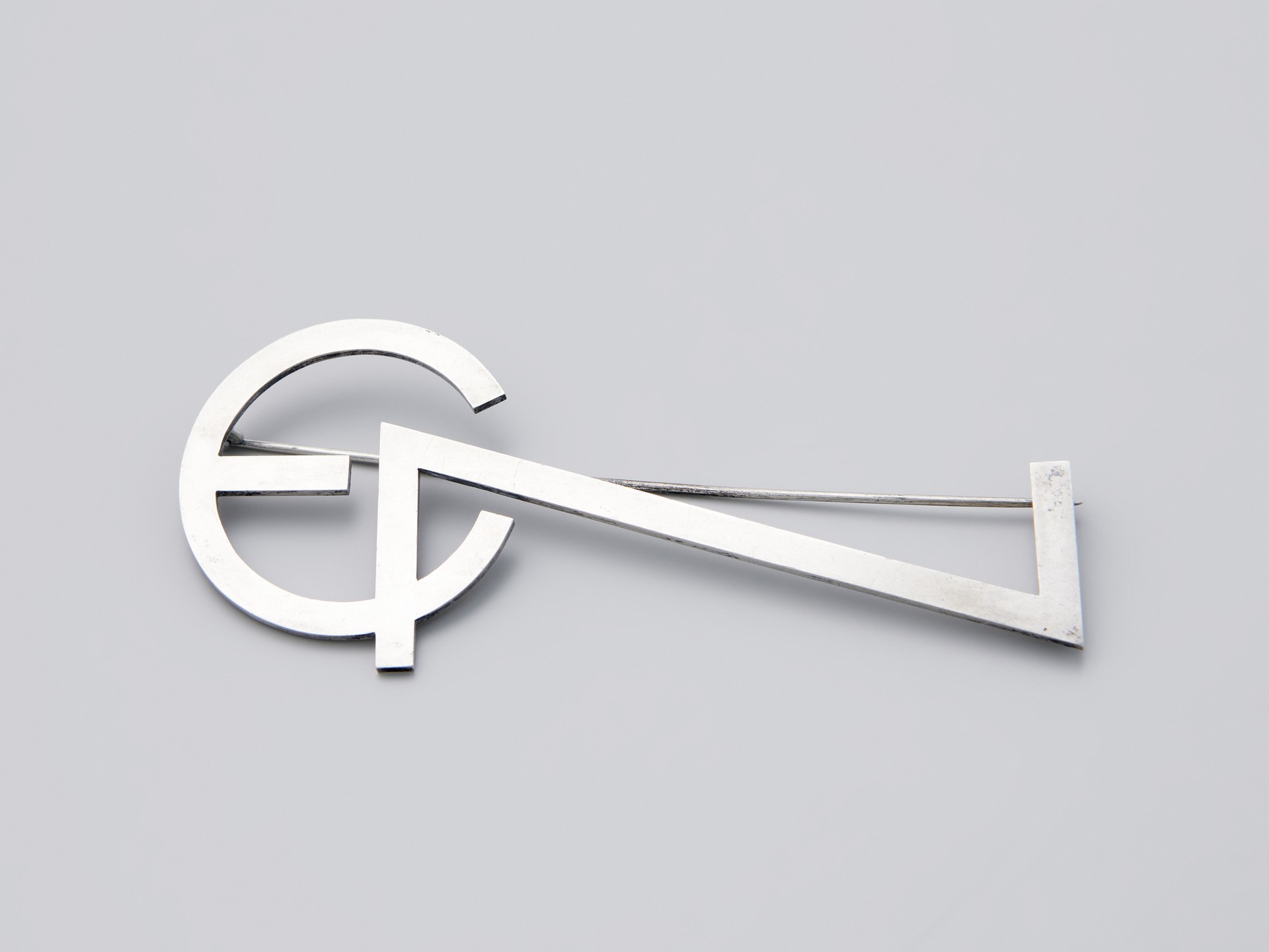 Brooch Monogram 'EN'