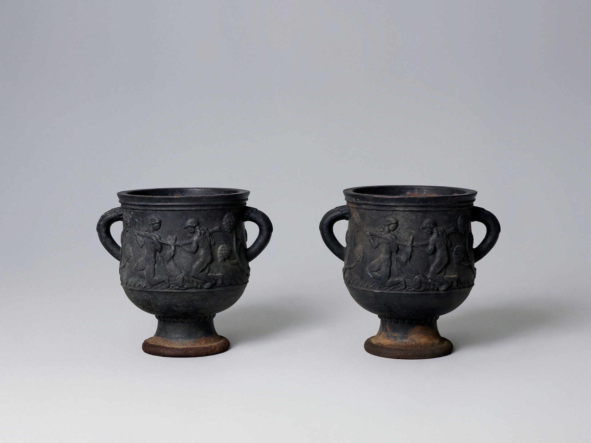 Pair of 'Diana' Urns