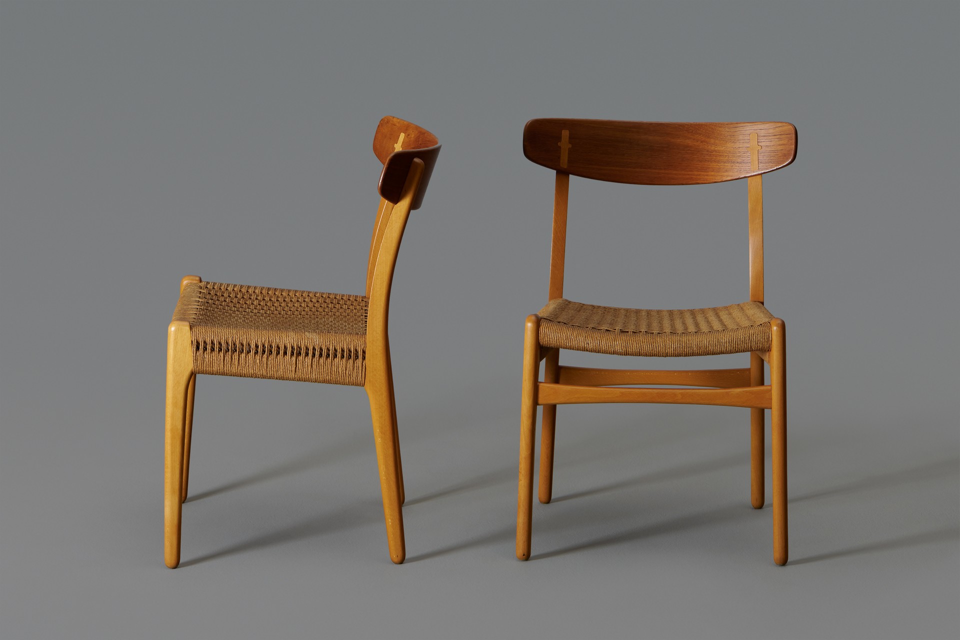 Set of Eight Dining Chairs, Model no CH23 image 2