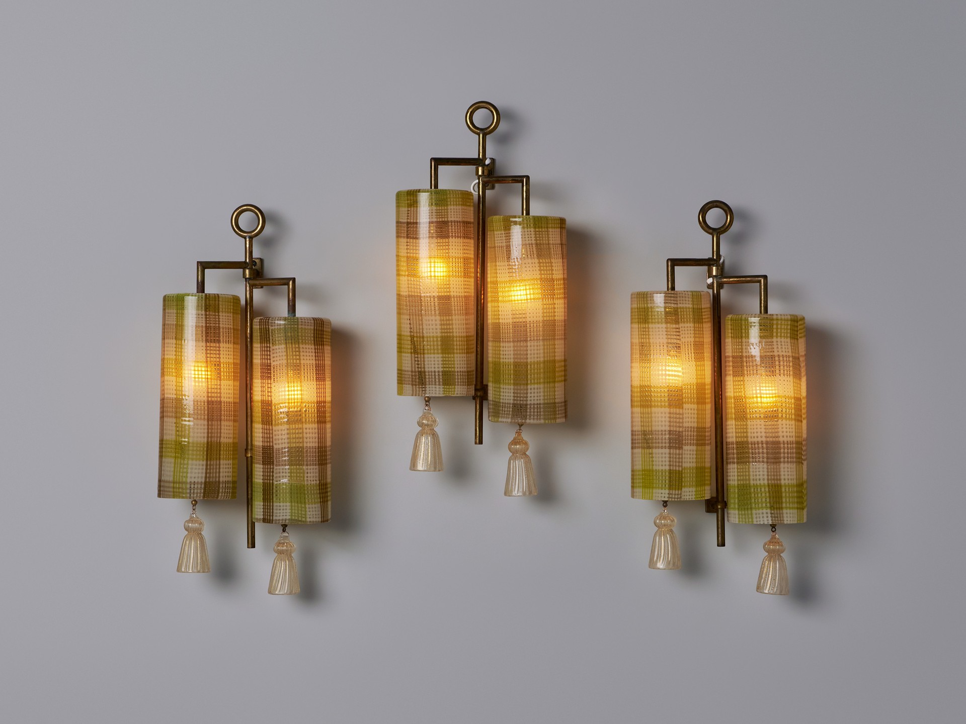 Set of Three Wall Lamps image 3