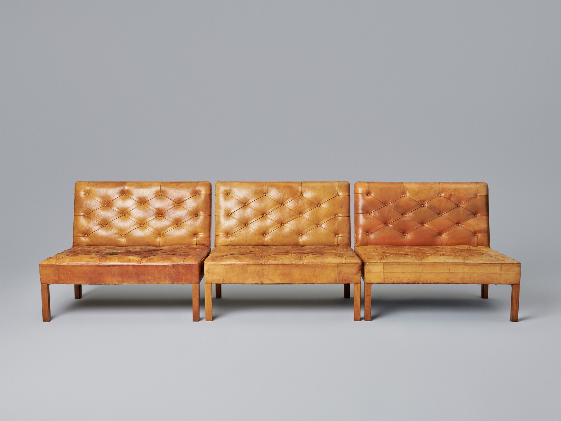 Set of three 'Addition' Sofas and Ottomans image 3