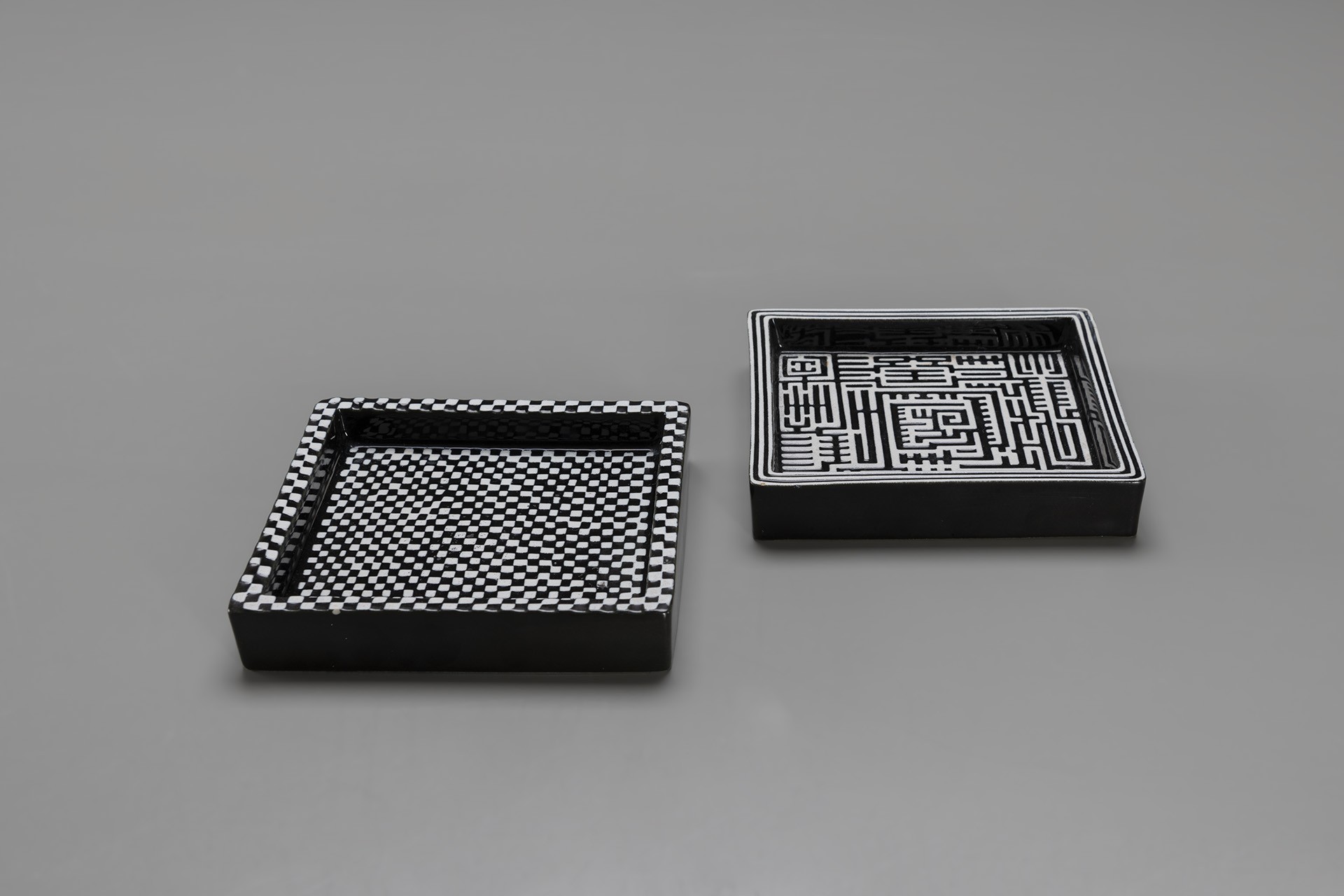 Three "Domino" Ashtrays image 4