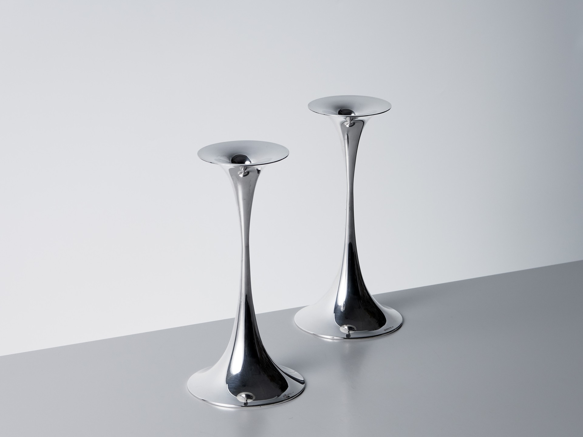 Pair of 'Trumpetti' Candlesticks image 2
