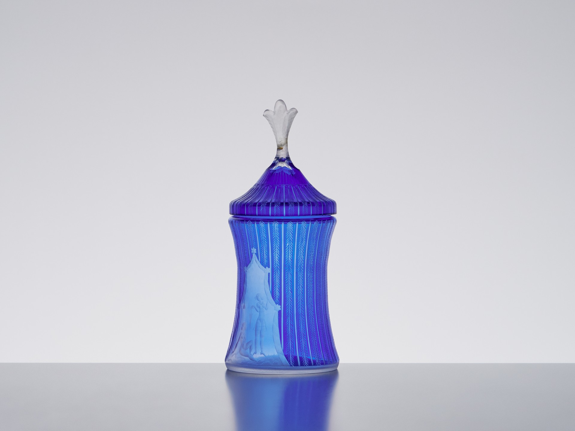 'The Bathing Tent' Lidded Jar image 6
