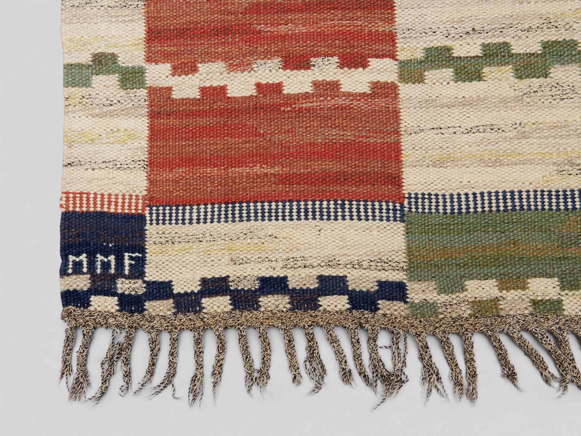 'Vita rutmattan' Rug image 6
