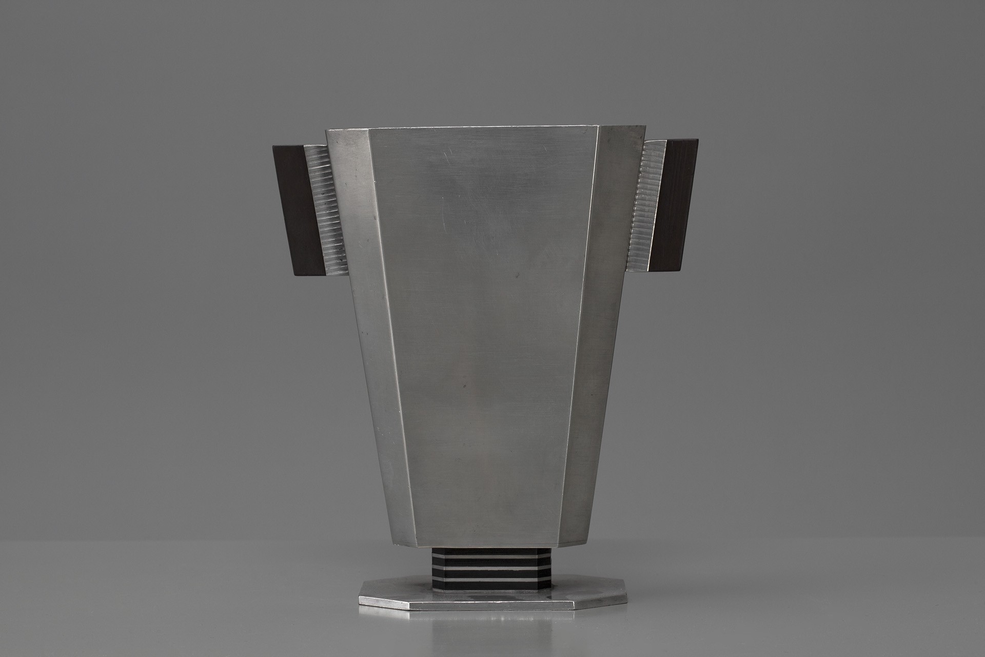 Modernist Pewter Vase