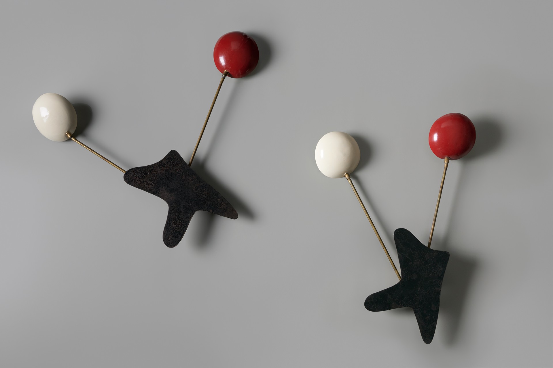 Pair of Italian Adjustable Wall Lamps image 2