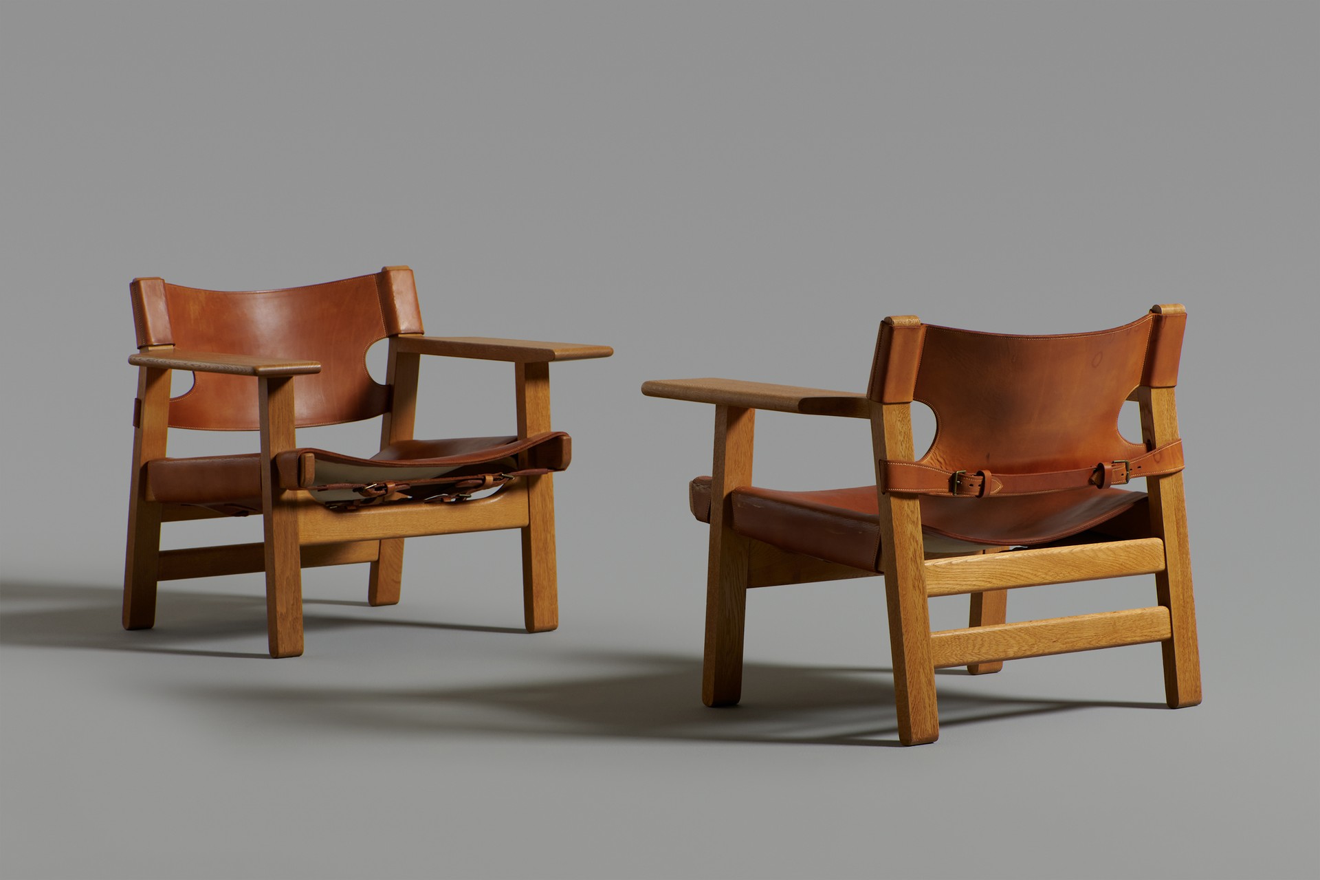 Pair of "Spanish" Armchairs