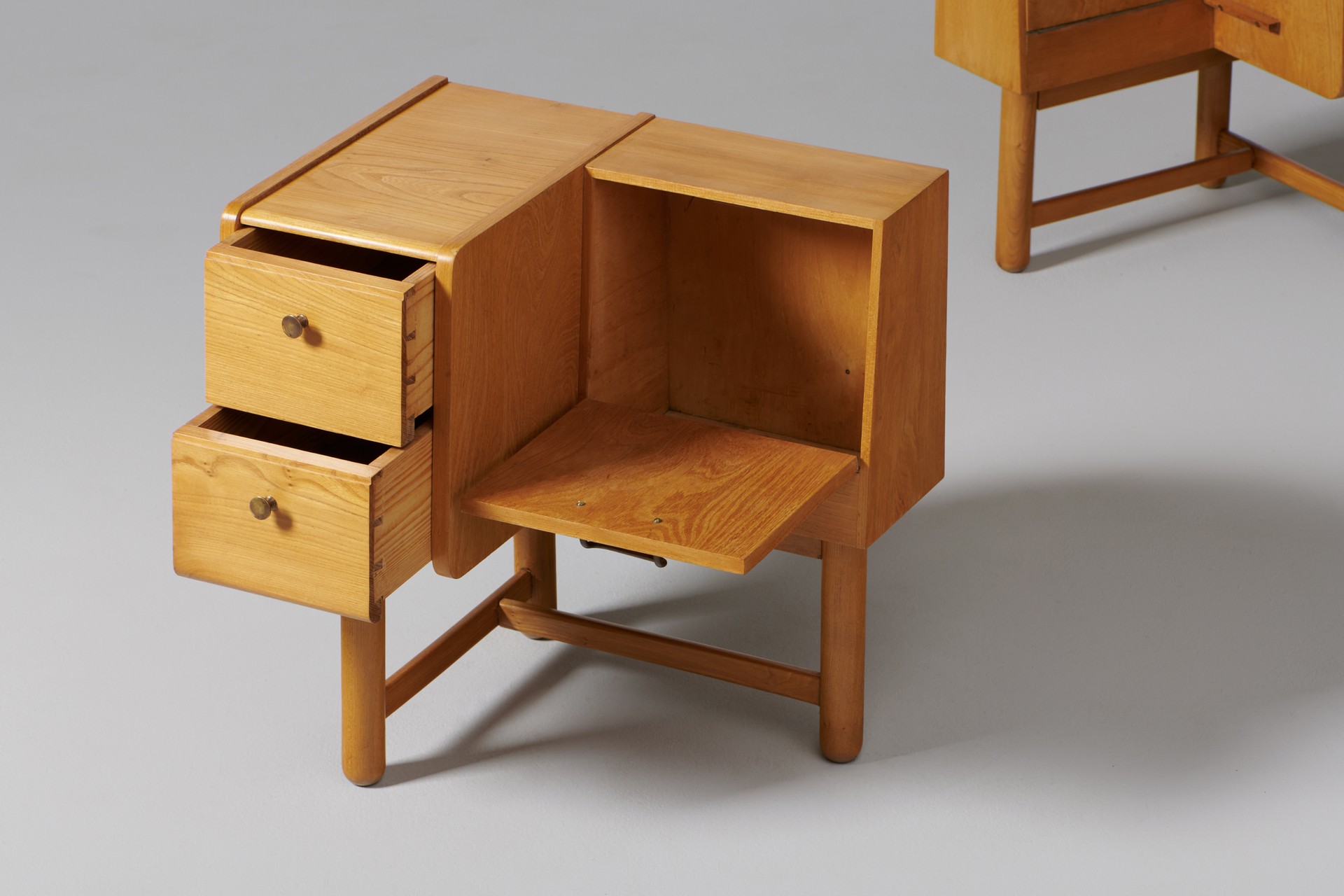 Pair of Danish Bedside Tables image 4