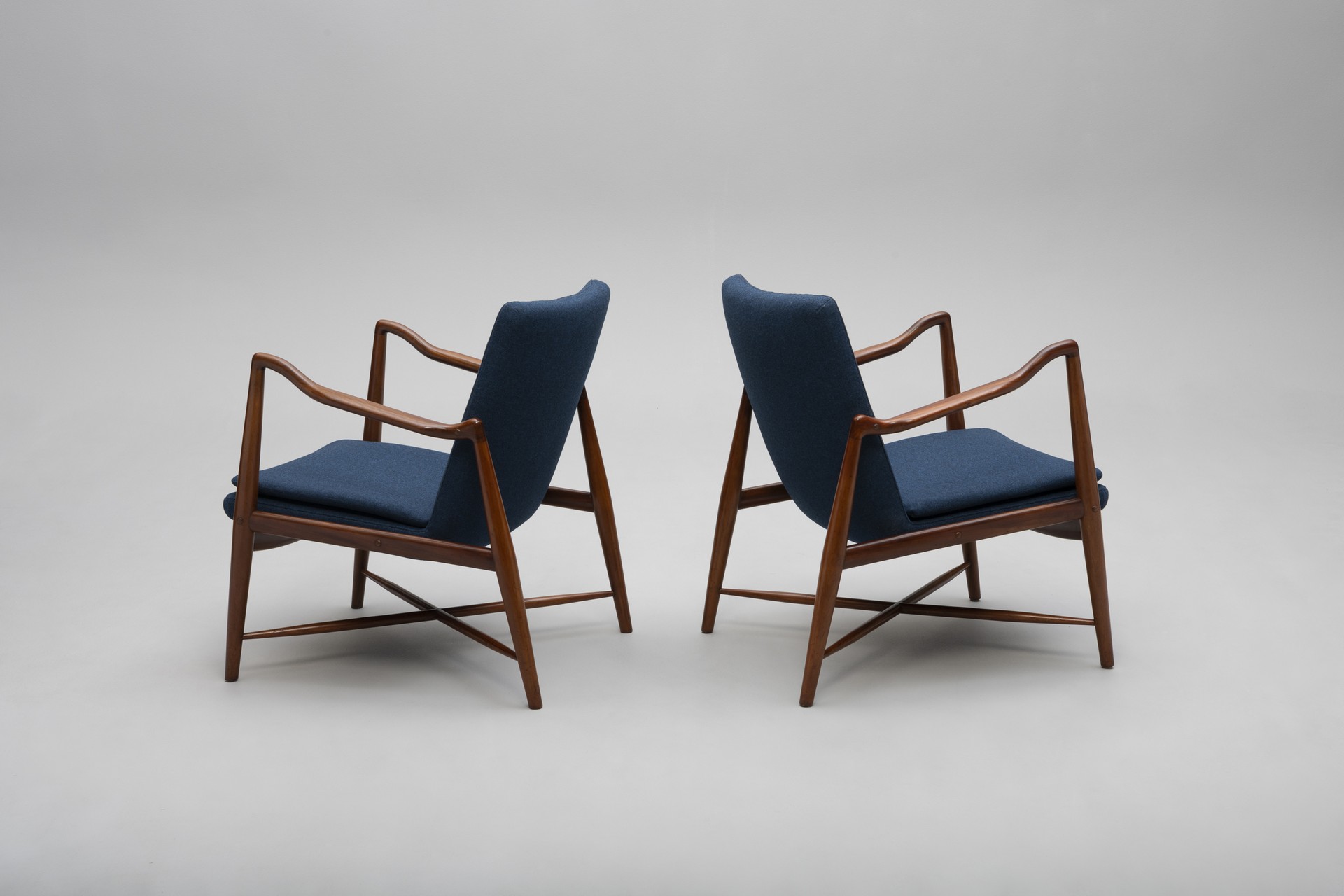 Rare Pair of 'Westermann Fireplace' Armchairs image 4