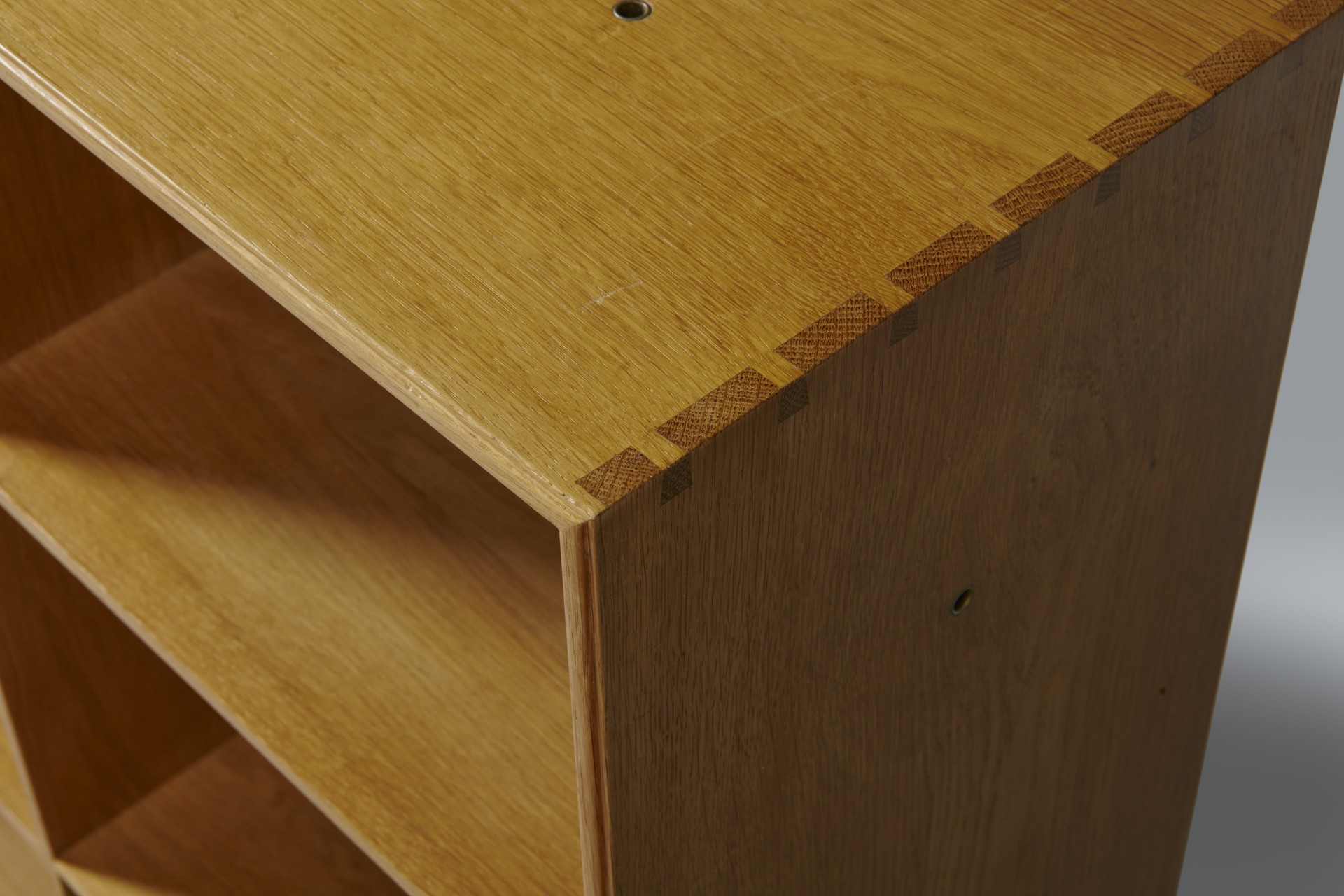 Set of Six Oak Modular Bookshelves image 4
