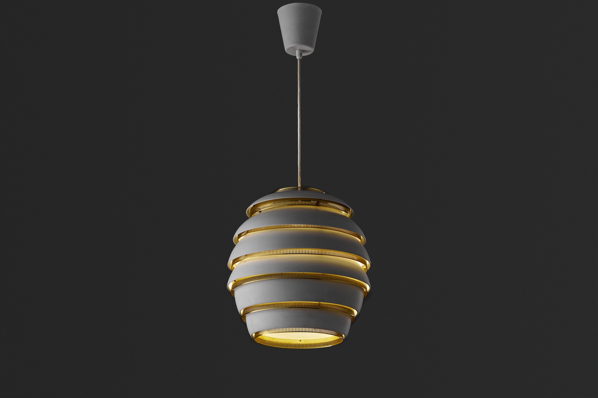 Large "Beehive" Lamp Model A332 image 2