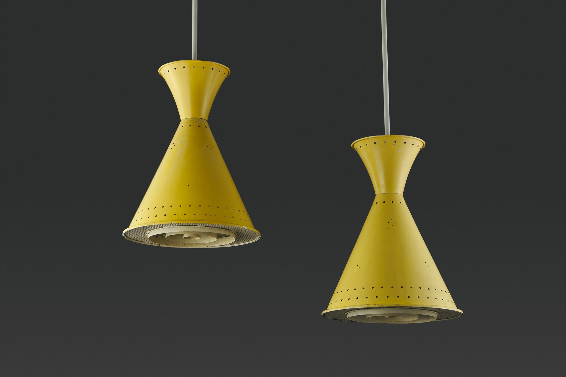 Pair of Ceiling Lamps