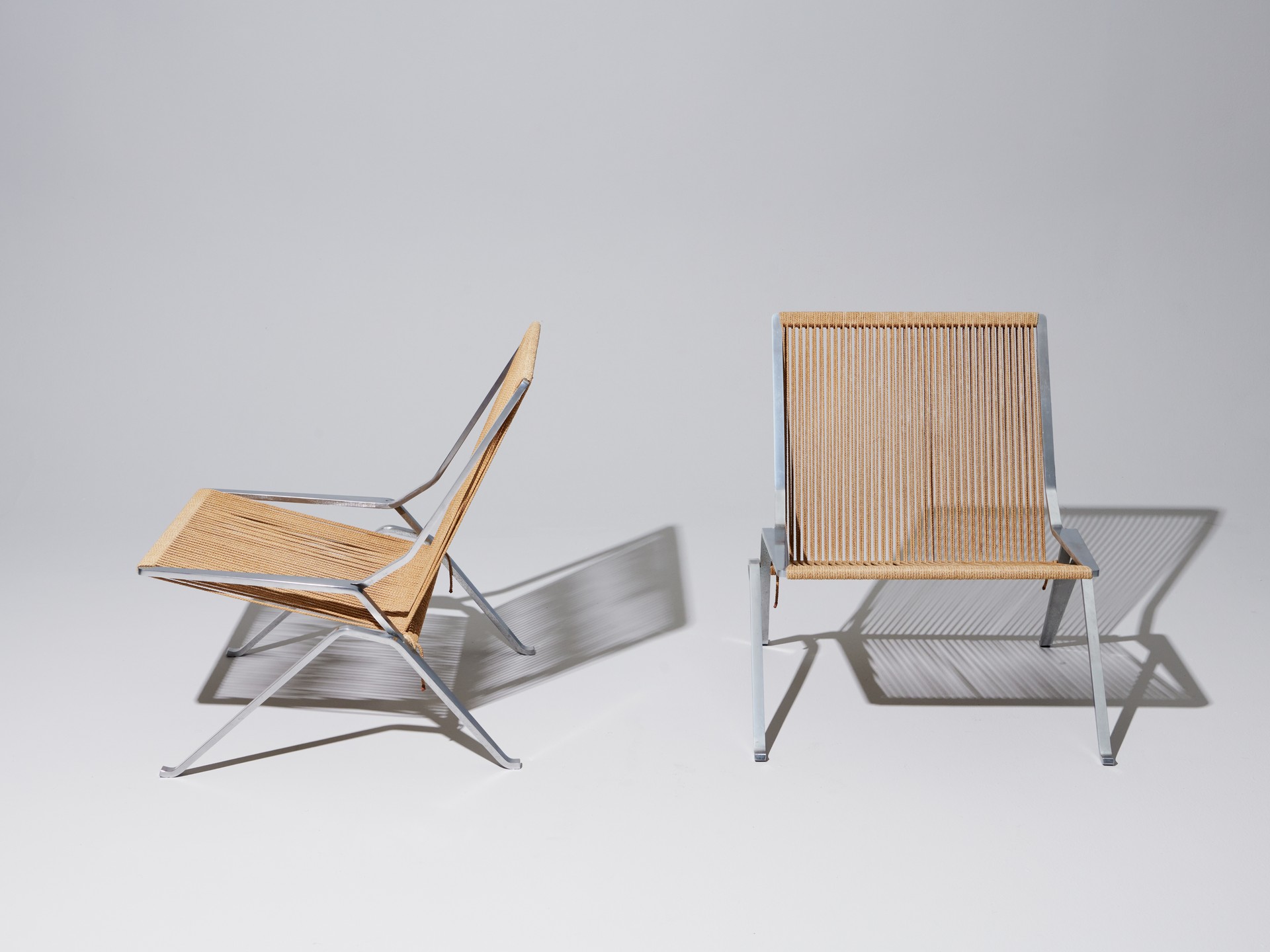 Pair of Early 'PK-25' Chairs image 11