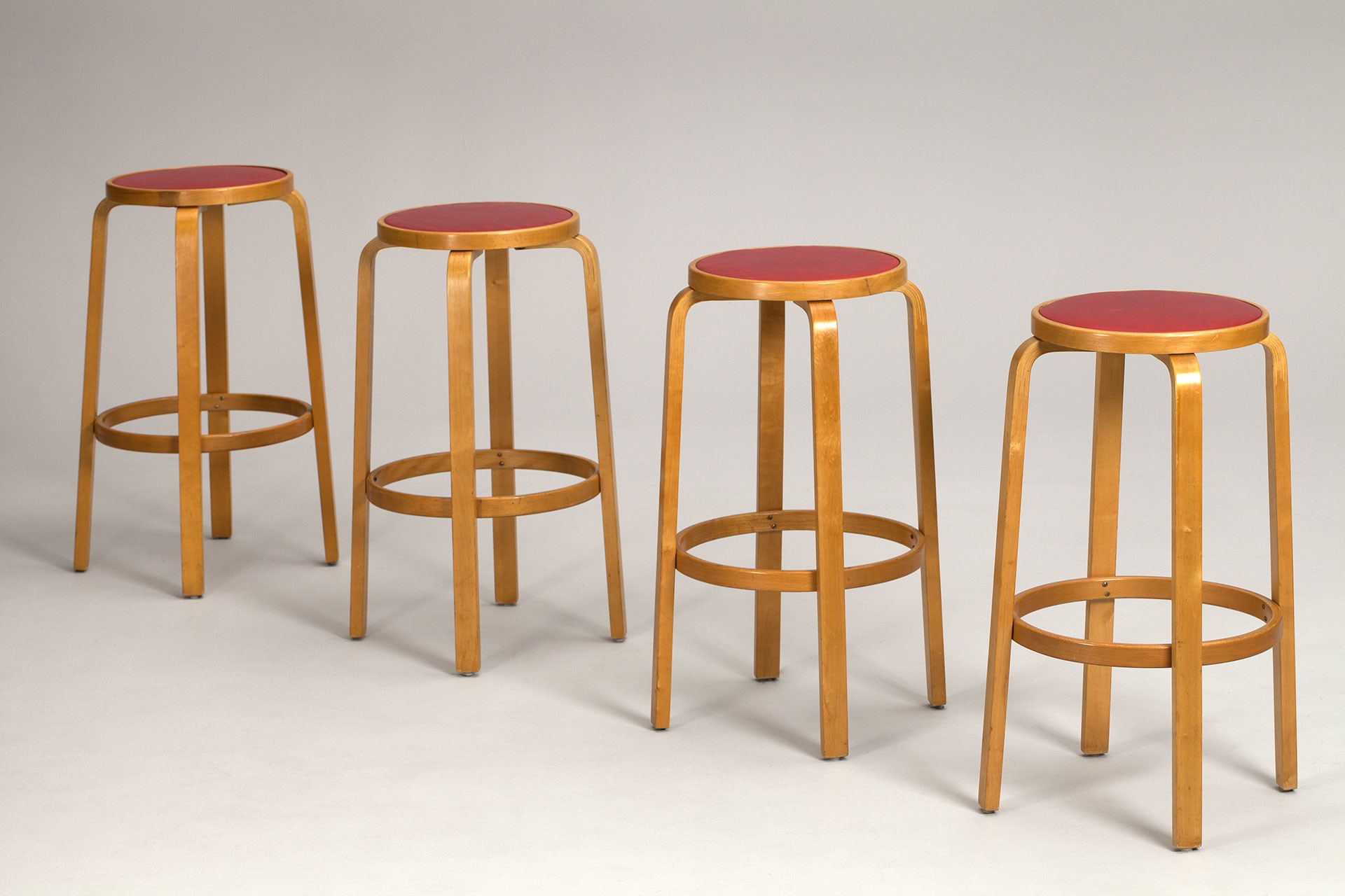Set of Four Bar Stools
