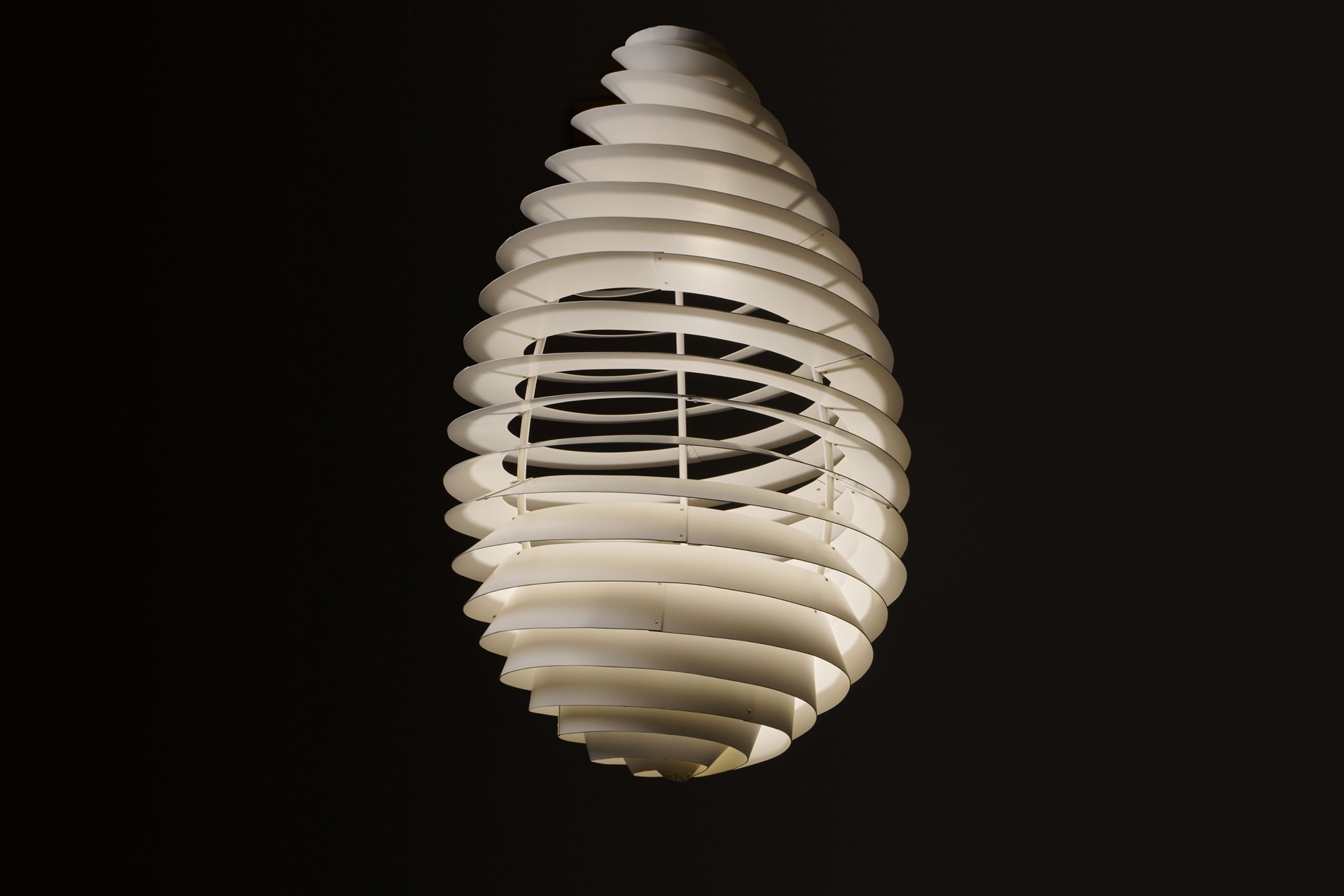 Large 'Spiral' Ceiling Lamp image 4