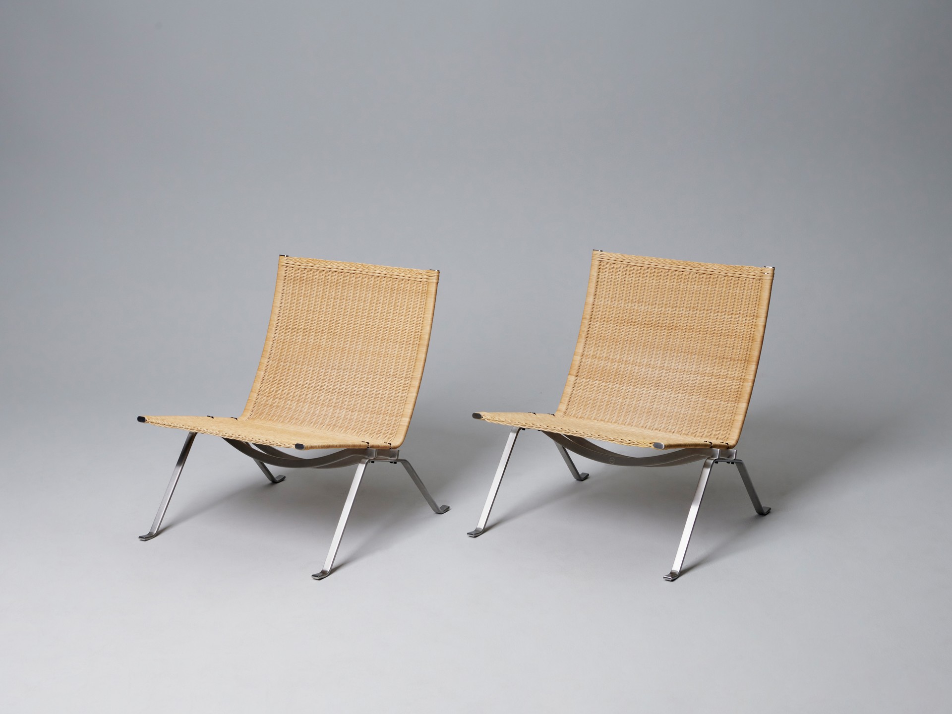 Pair of 'PK-22' Chairs image 2