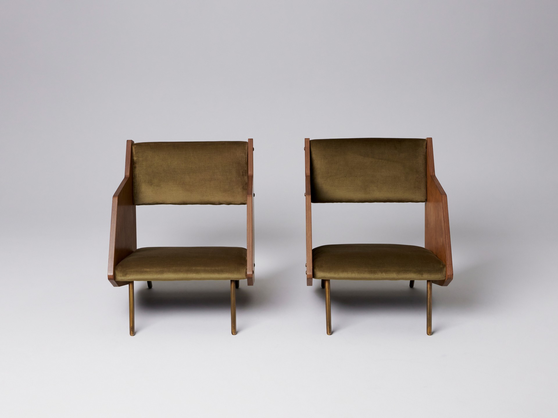 Set of Four Lounge Chairs image 8