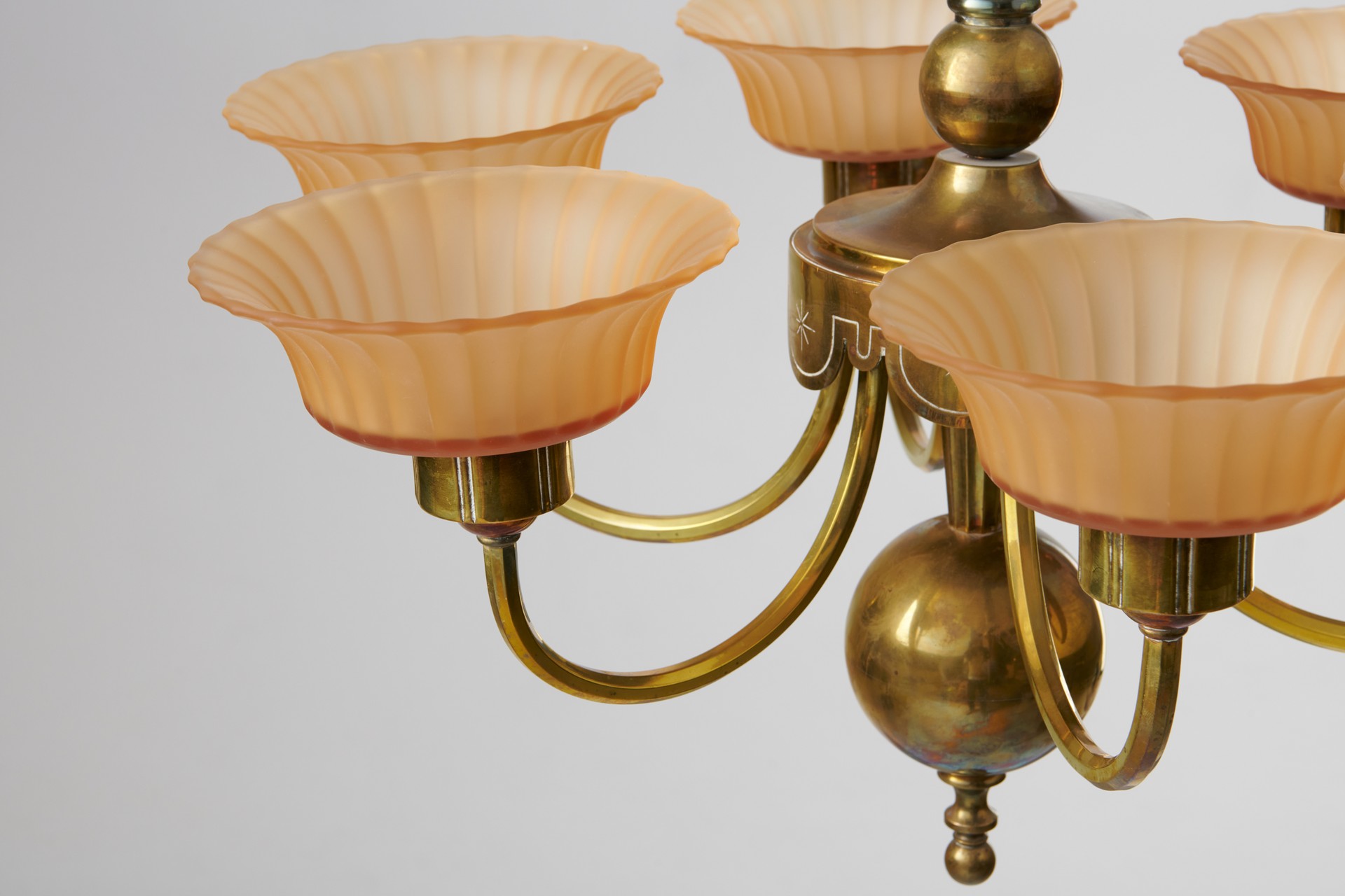 Swedish Neoclassical Ceiling Lamp image 4