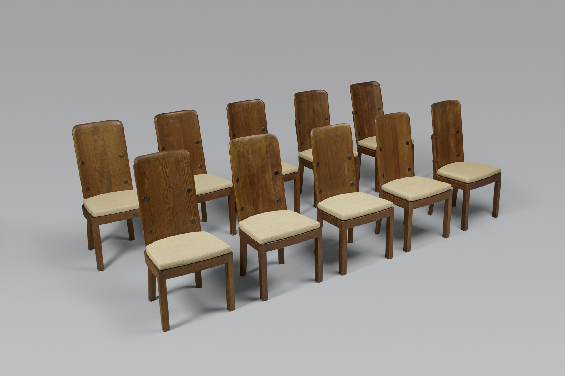 Set of Ten 'Lovö' Chairs
