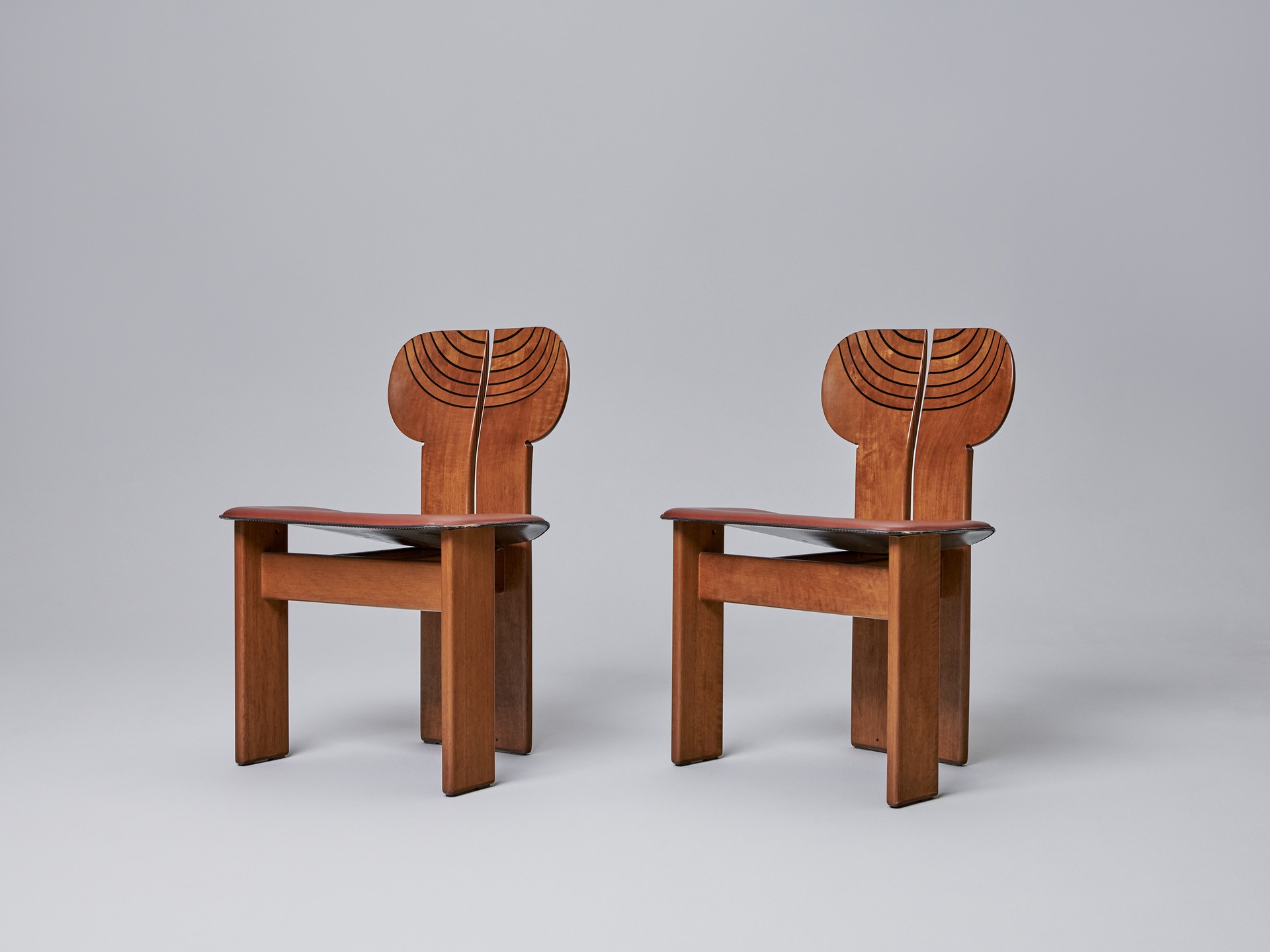 Set of Eight 'Africa' Chairs image 2