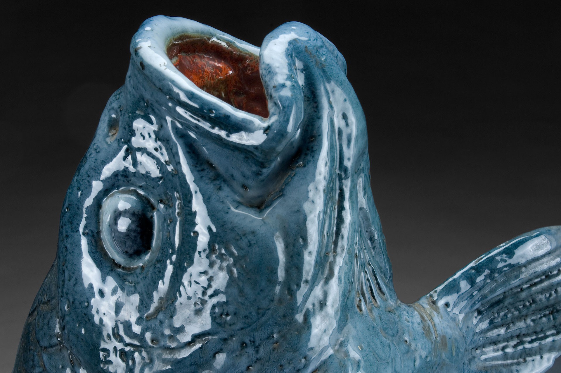 Stoneware "Carp" Fountain image 3
