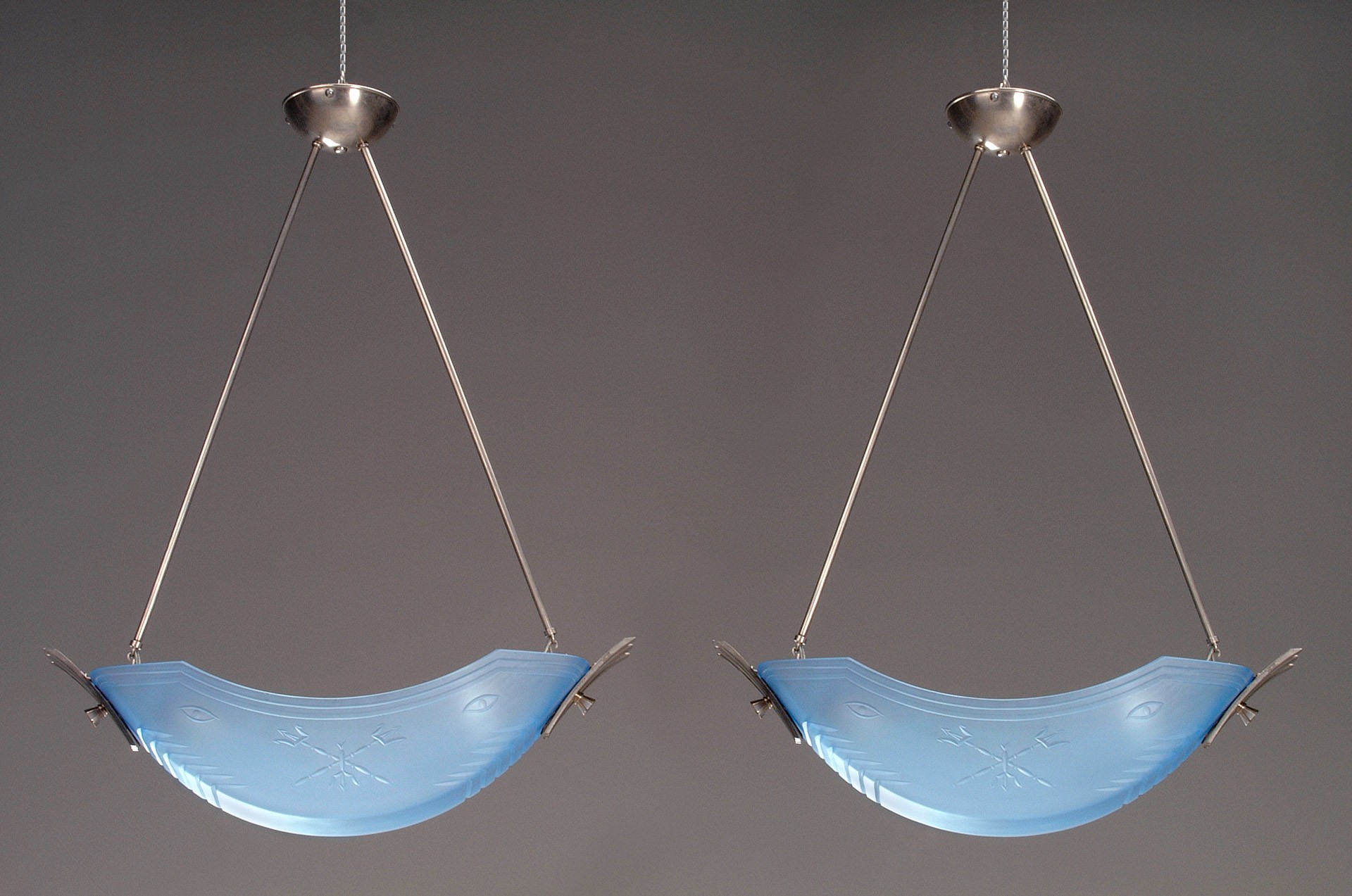 Pair of Ceiling Lamps