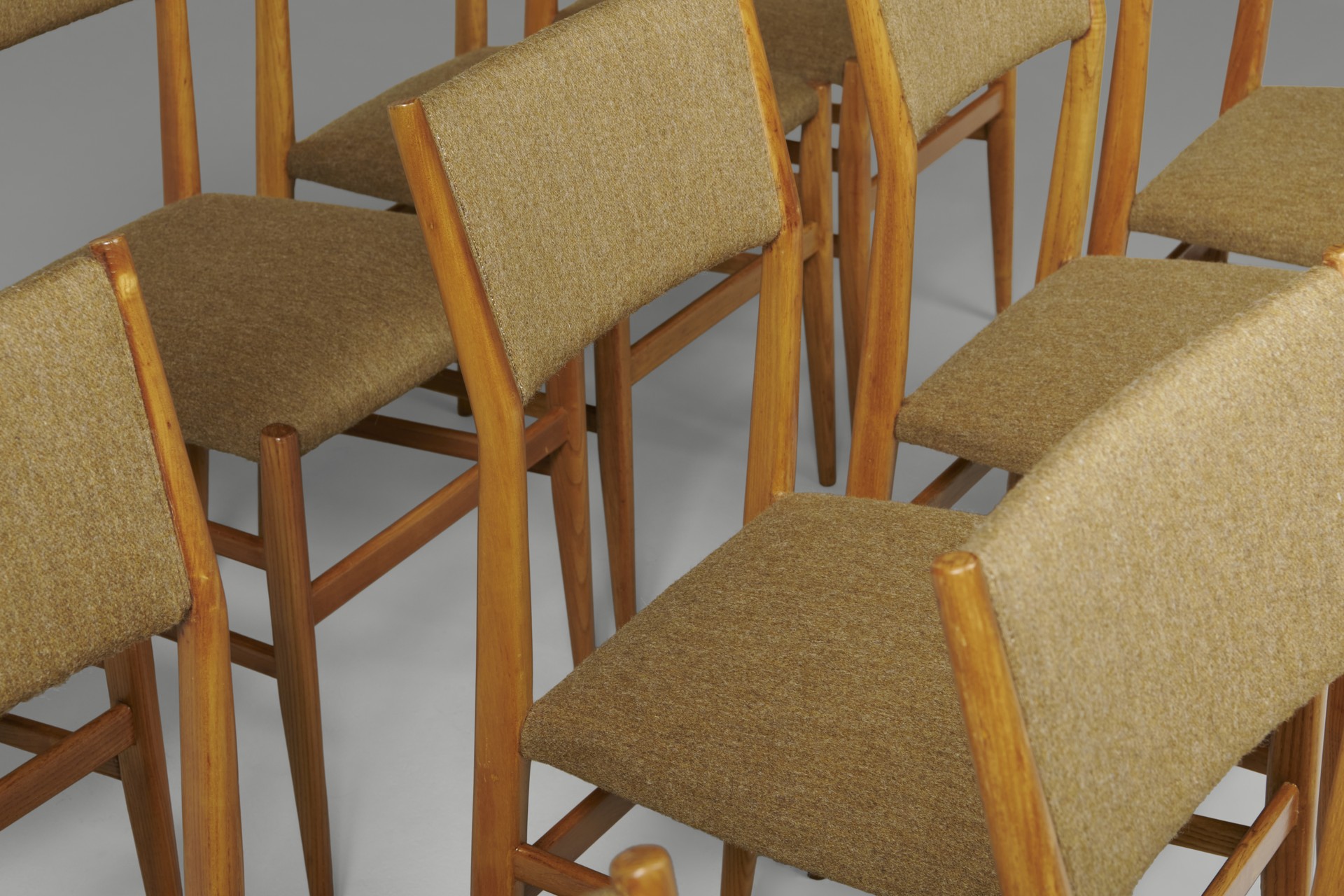 Set of Twelve 'Leggera' Chairs image 7