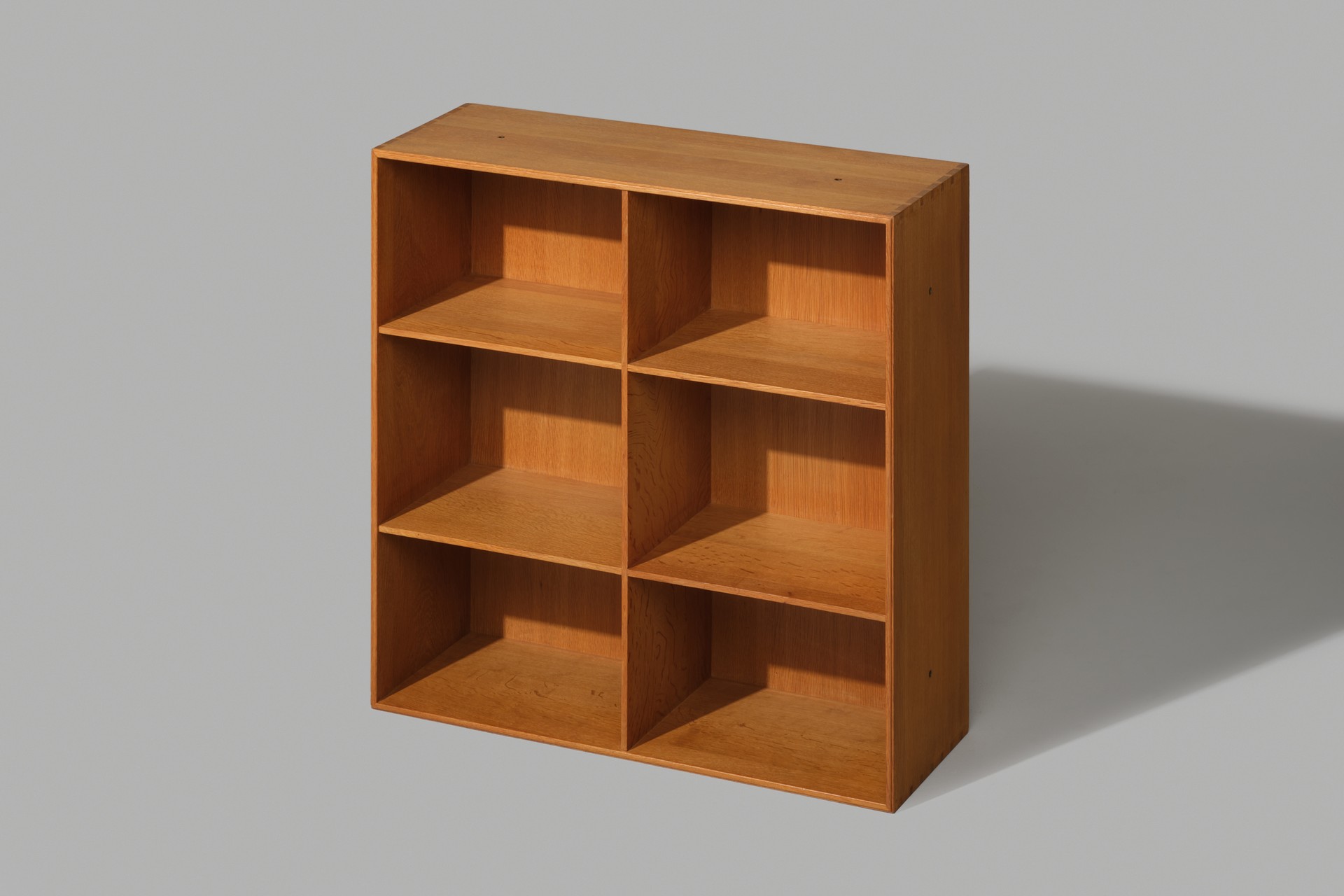 Set of Six Oak Modular Bookshelves image 2