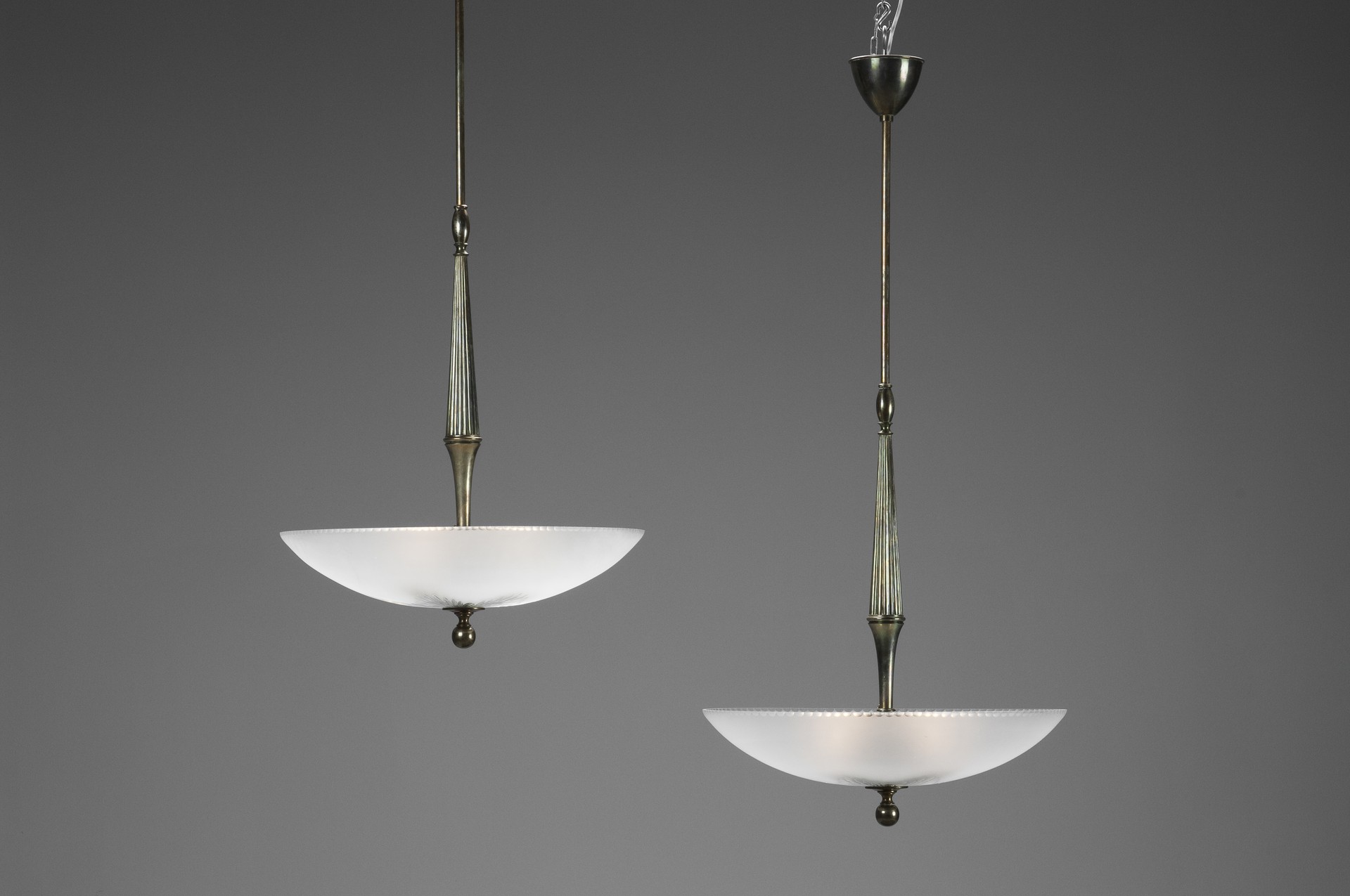 Pair of Ceiling Lamps image 2