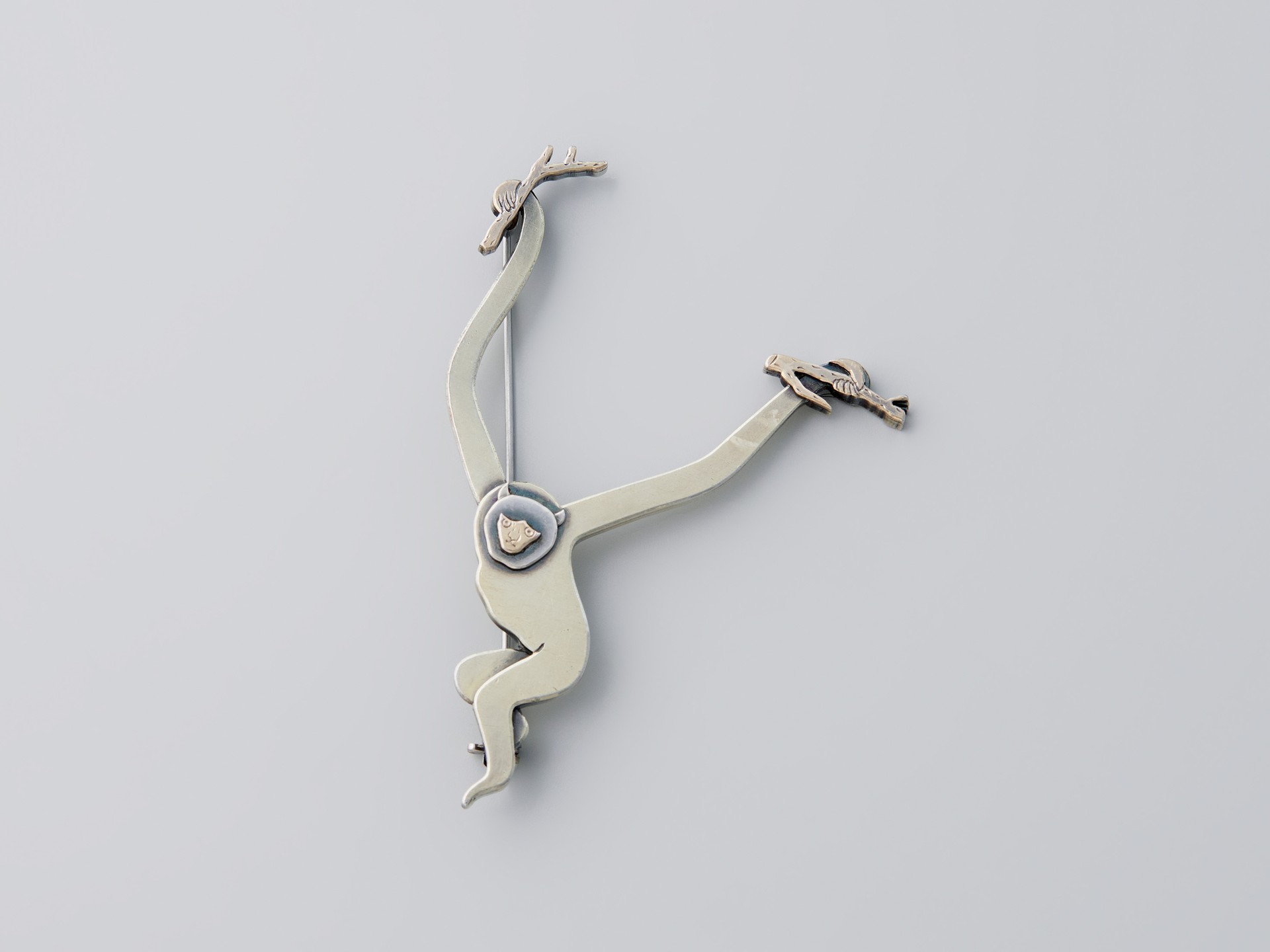 'Gibbon monkey' Brooch image 2