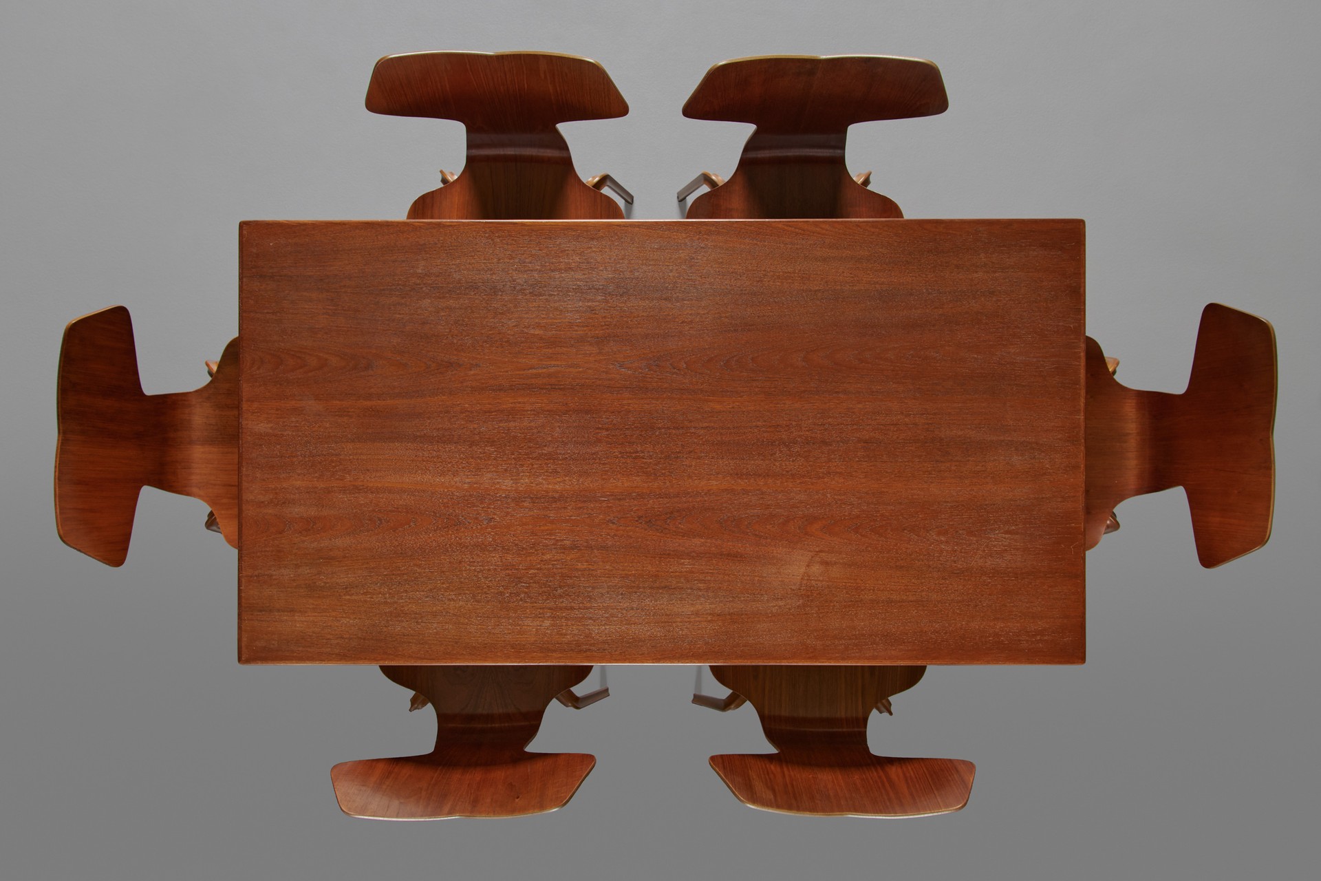 Early "Grand Prix" Dining Table and Chairs image 2