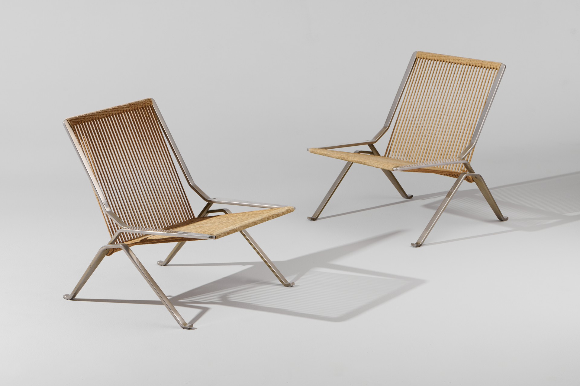 Pair of First Production 'PK 25' Chairs