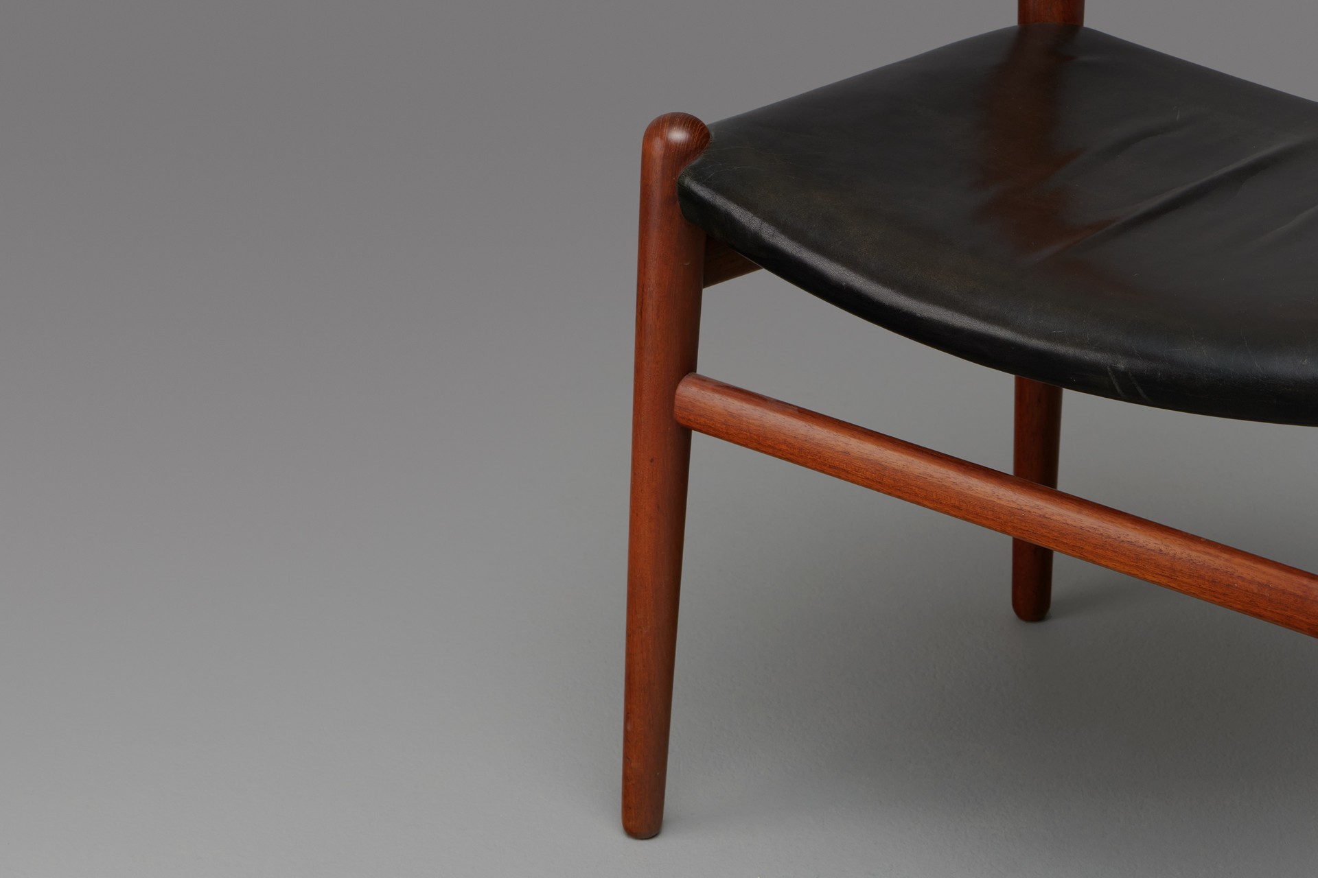 Set of Four 'Cowhorn' Dining Chairs image 6