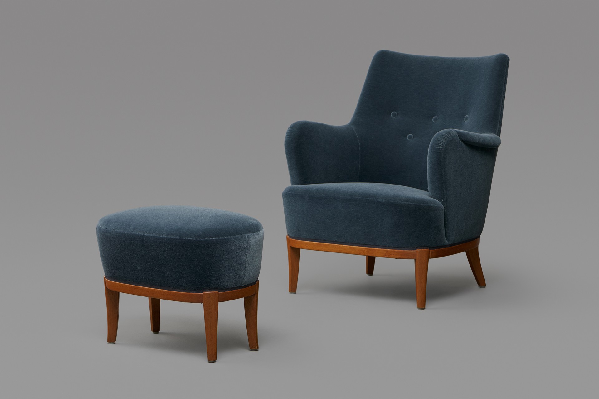 Armchair and Ottoman