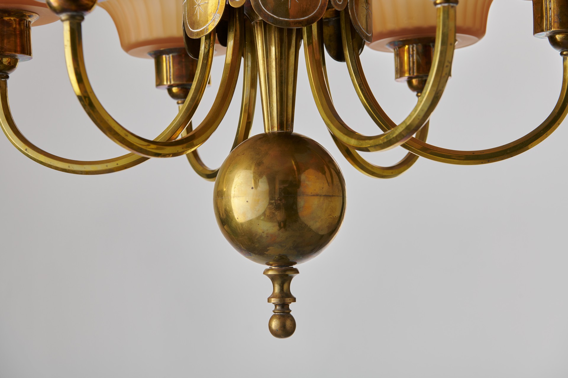 Swedish Neoclassical Ceiling Lamp image 6