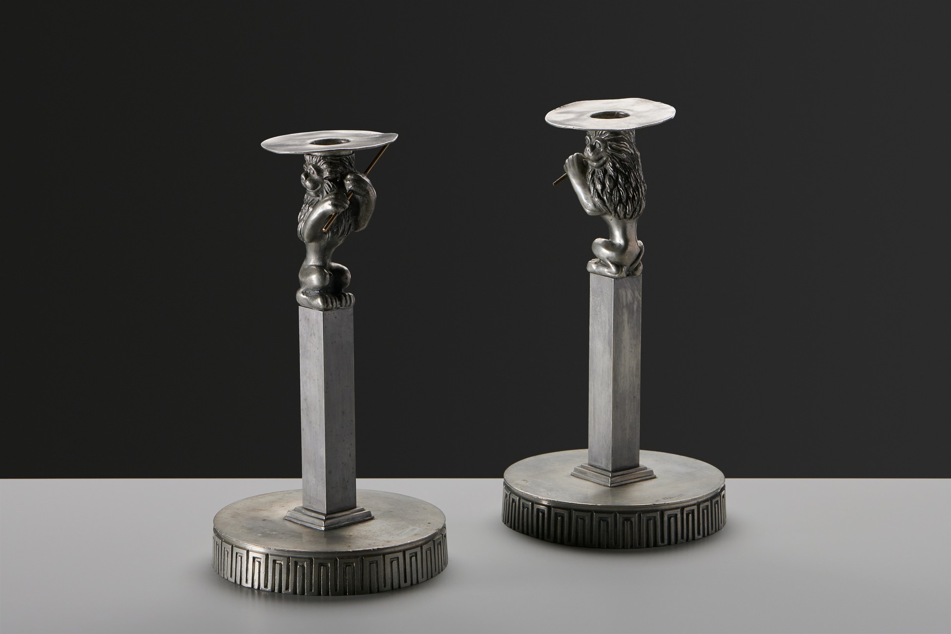 Set of Four Candlesticks image 2