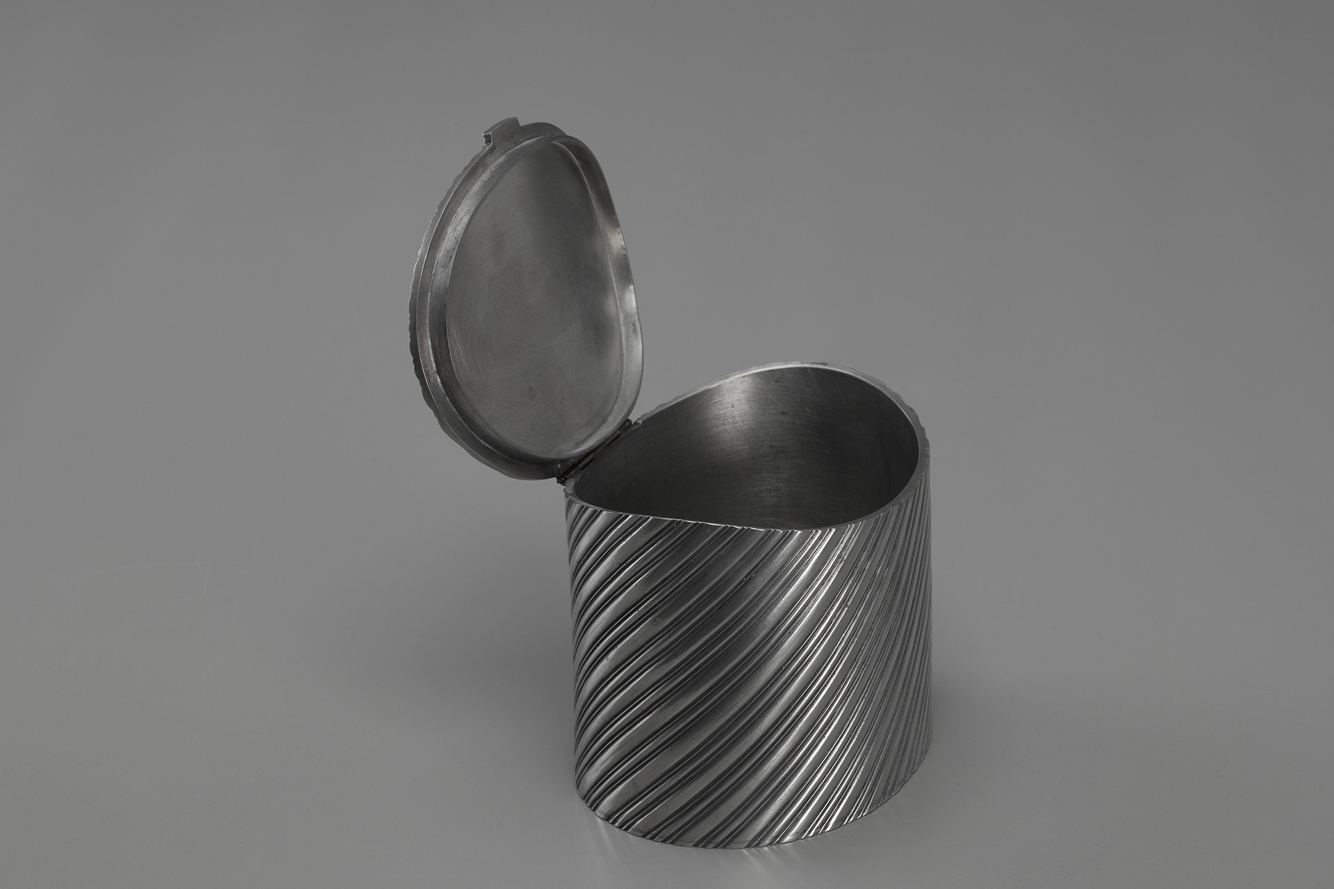 Lidded Pewter Box image 4