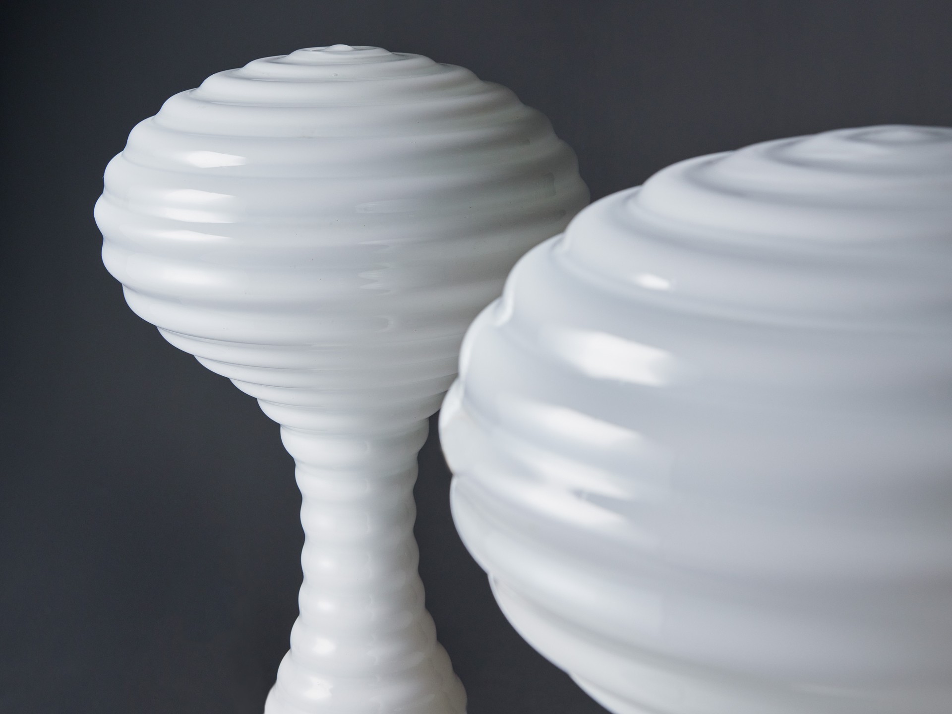 Pair of Large 'Mushroom' Table Lamps image 6