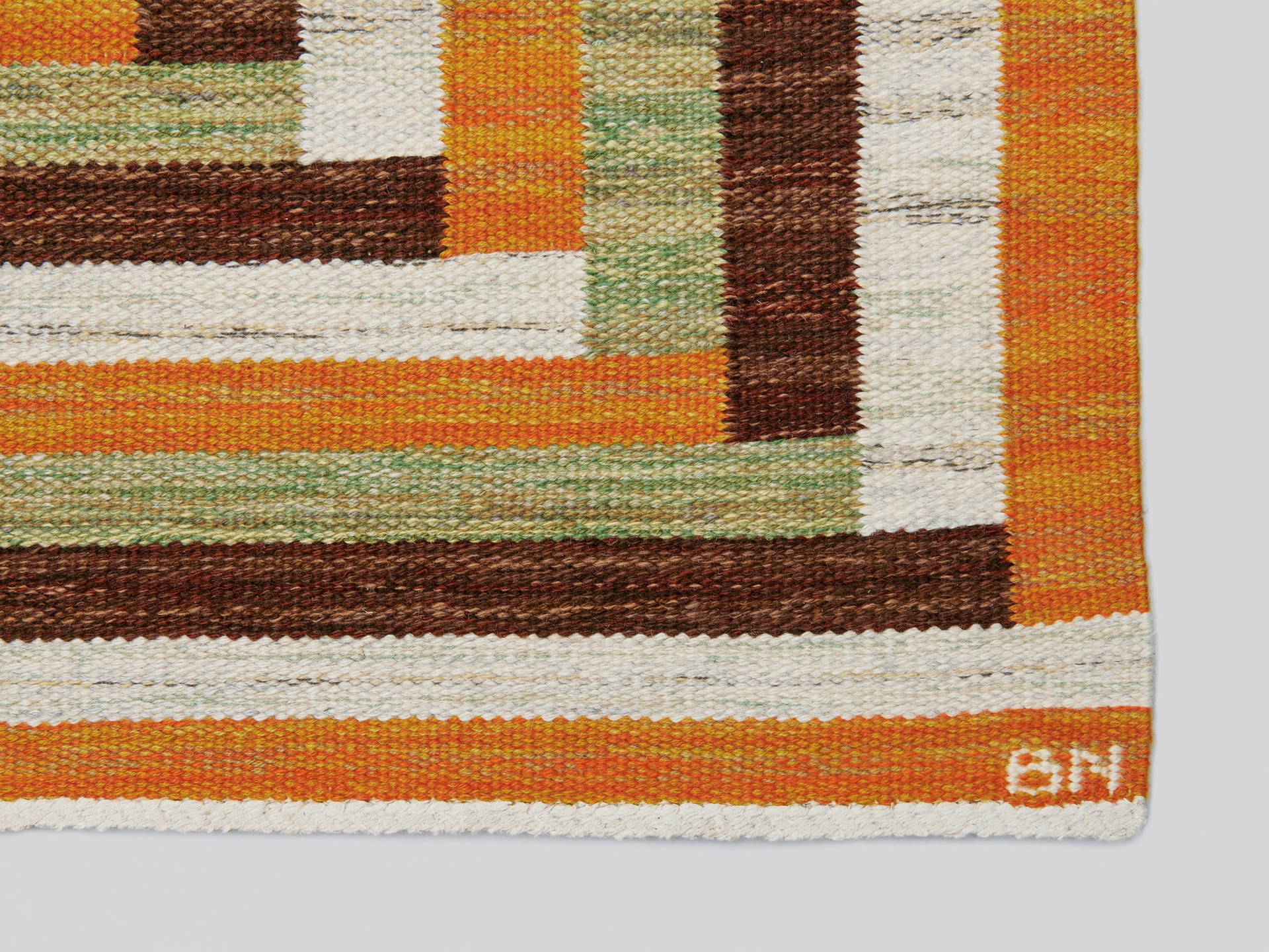 'Ostia Orange' Rug image 7