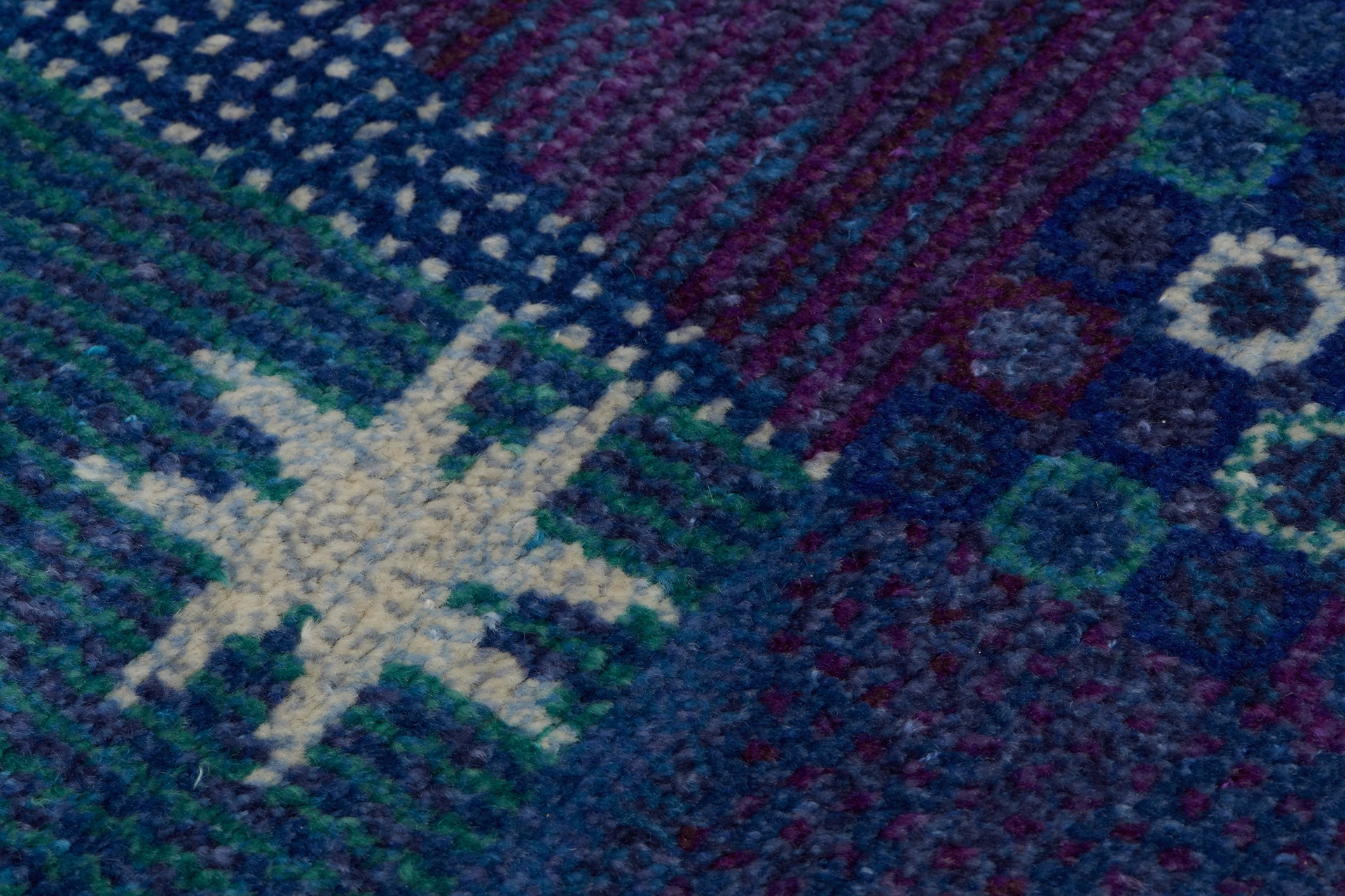 "Stjärnflossan, blå' Carpet image 5